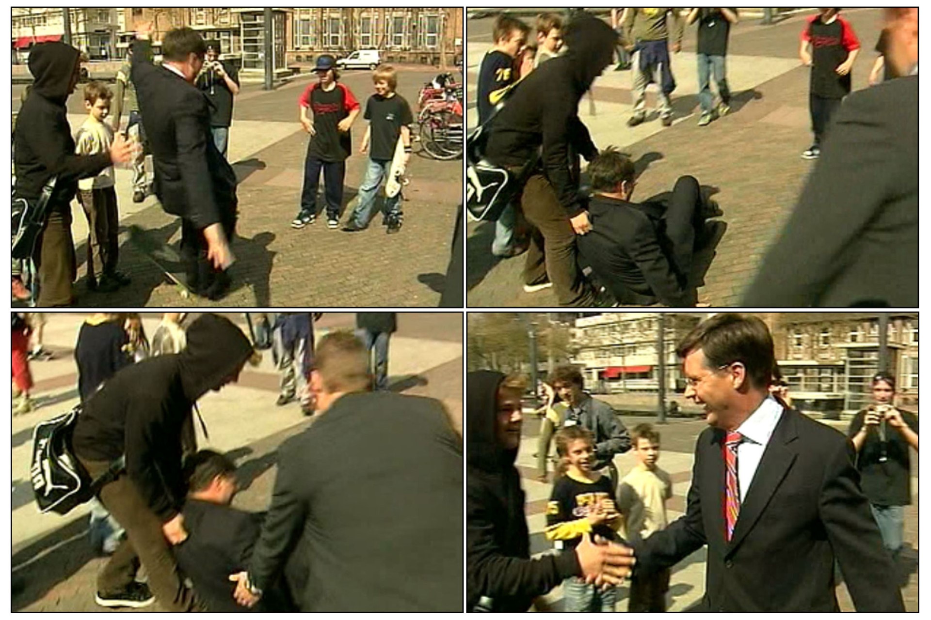 Jan-Peter Balkenende, skateboarden