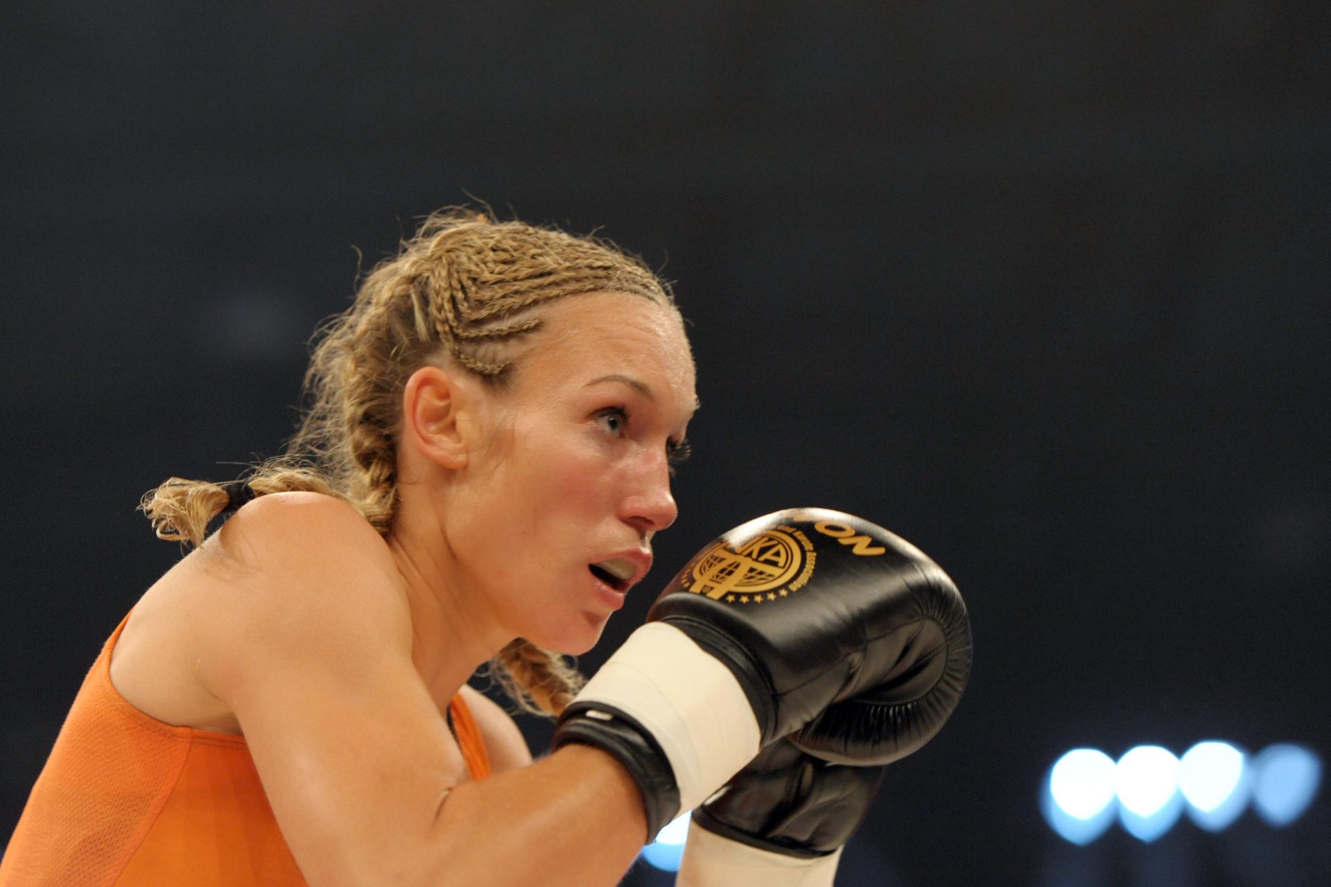 Großes Vorbild: Christine Theiss - Das ist die deutsche Kickbox-Amateur-Weltmeisterin Kaja Schulze