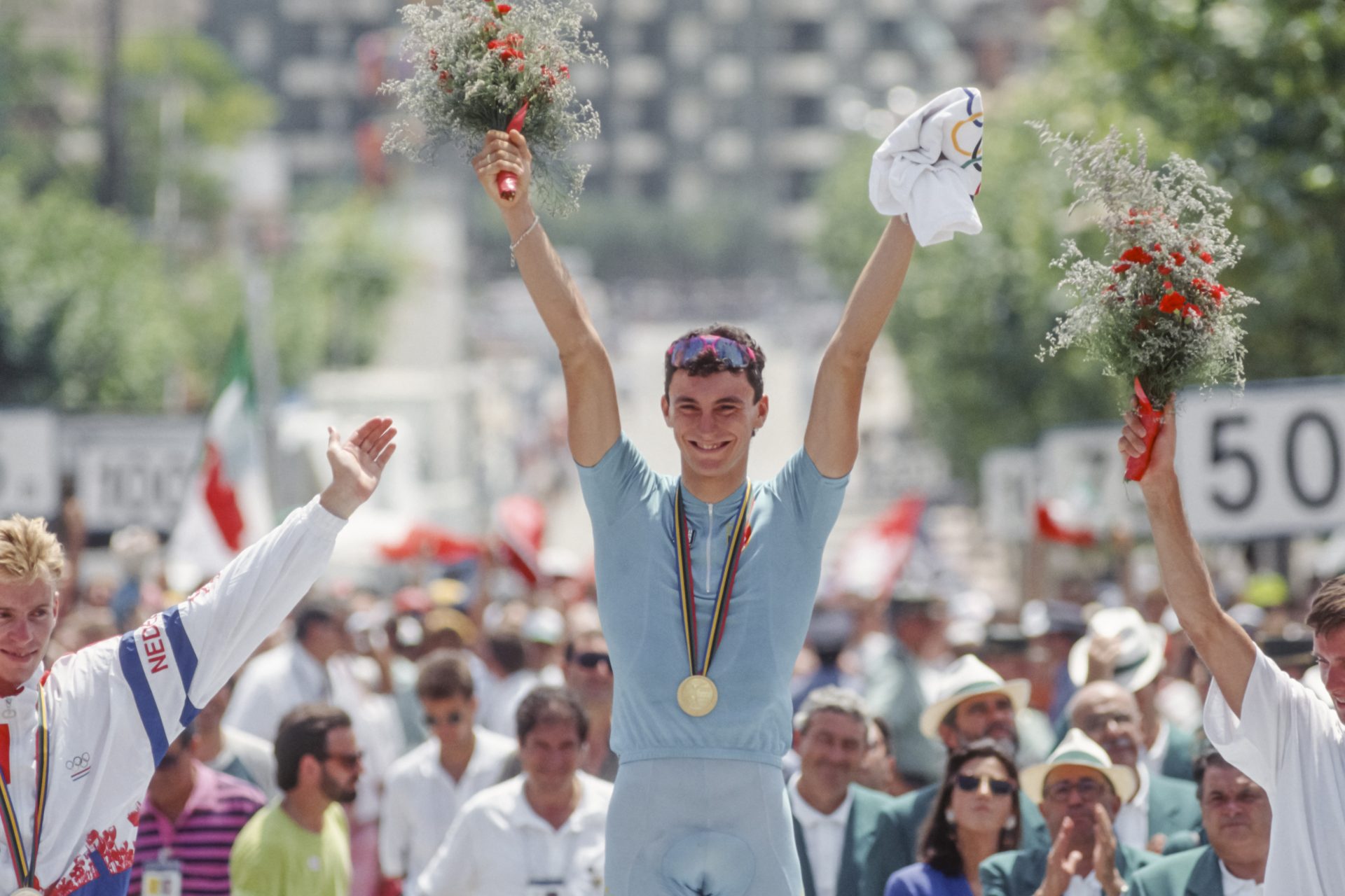 Die tragische Geschichte von Fabio Casartelli, Star des italienischen Radsports