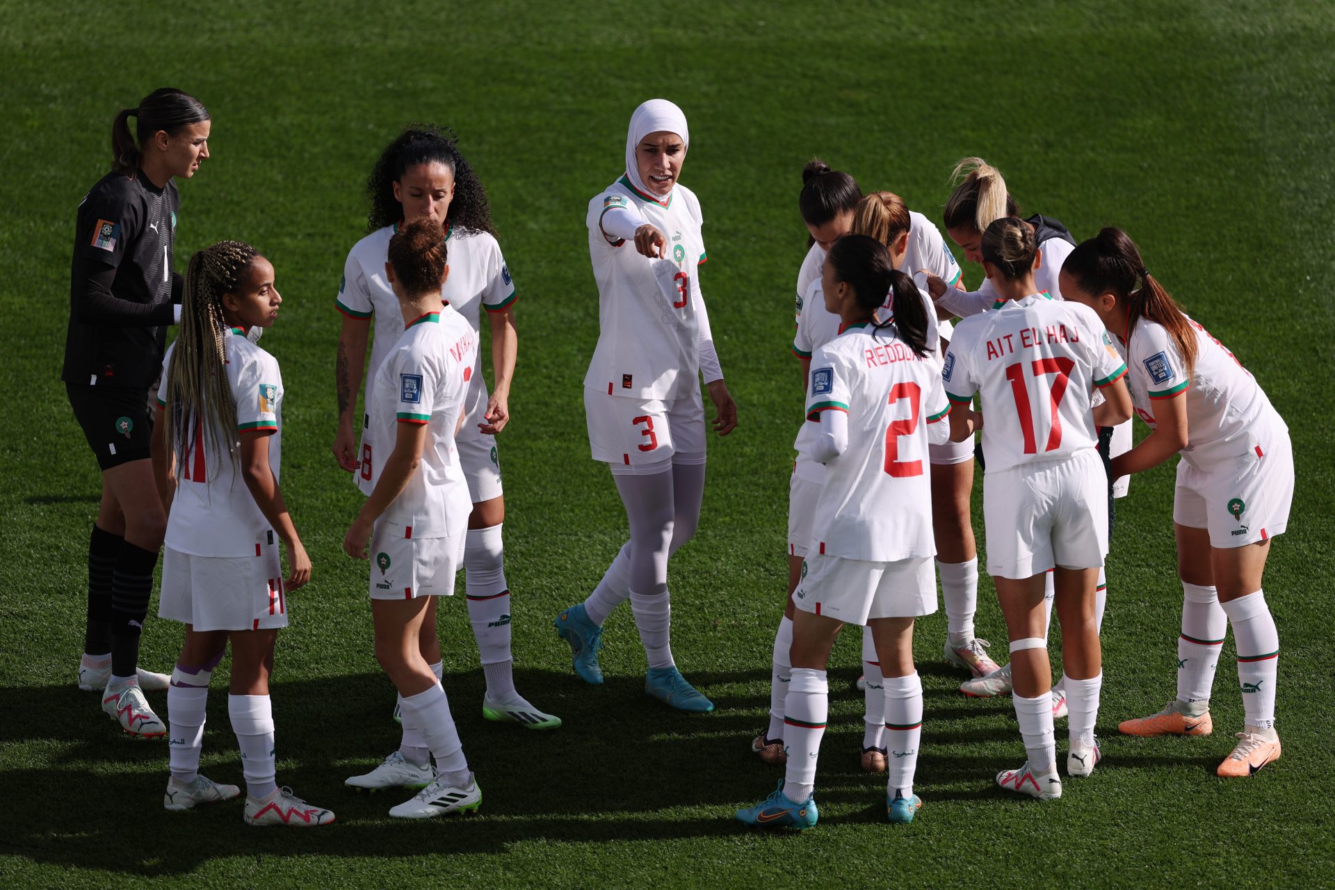 Debüt für Marokko im Frauenfußball