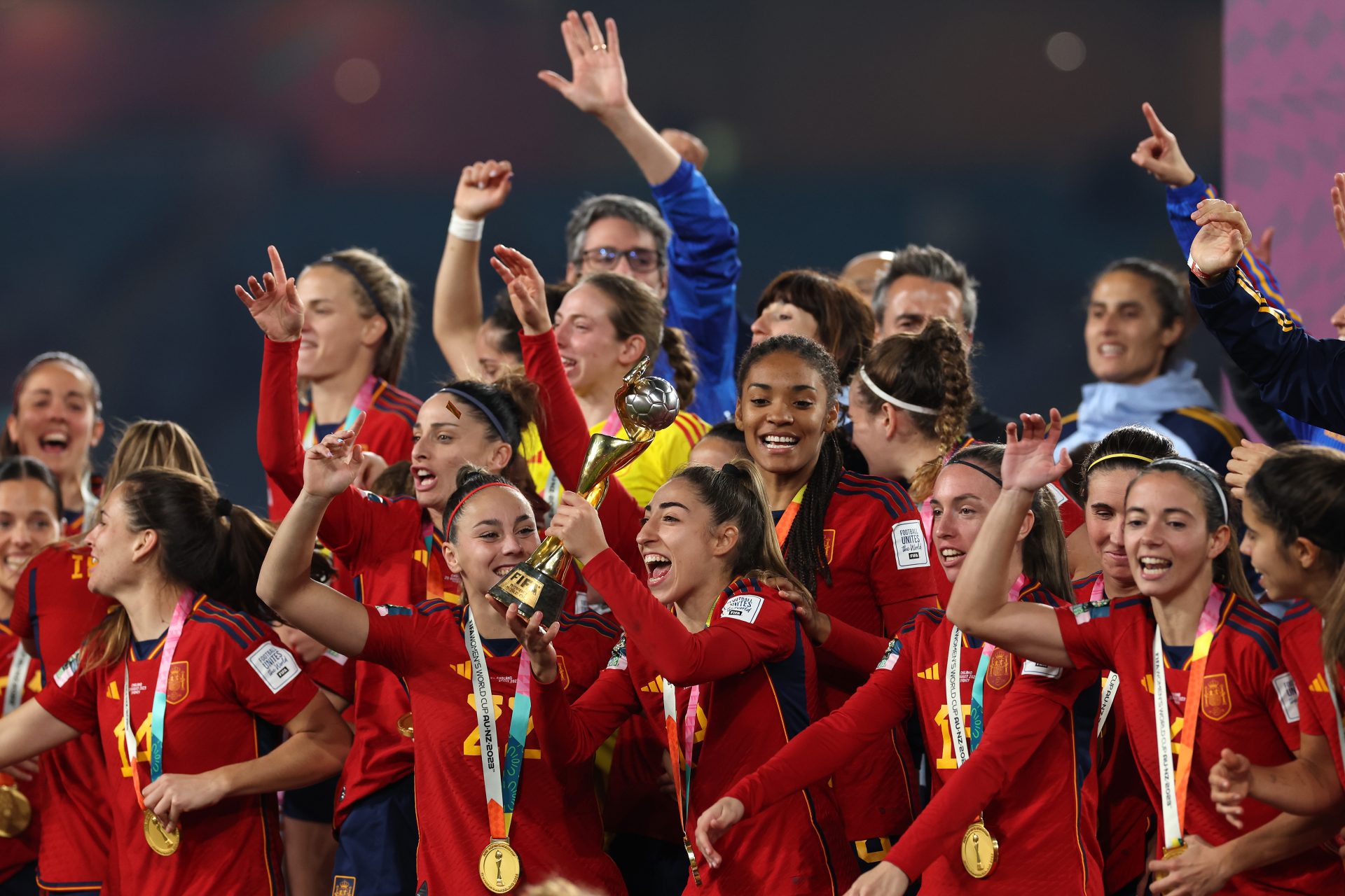 Die aufregendsten Bilder vom spanischen Sieg bei der Frauenfußball-Weltmeisterschaft