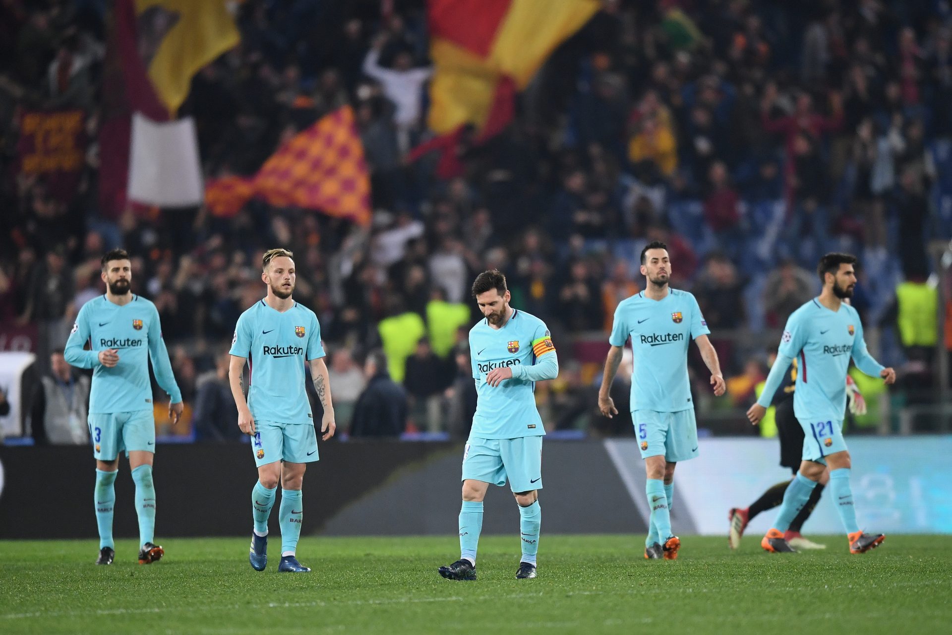 7. AS Rome - FC Barcelone 2018