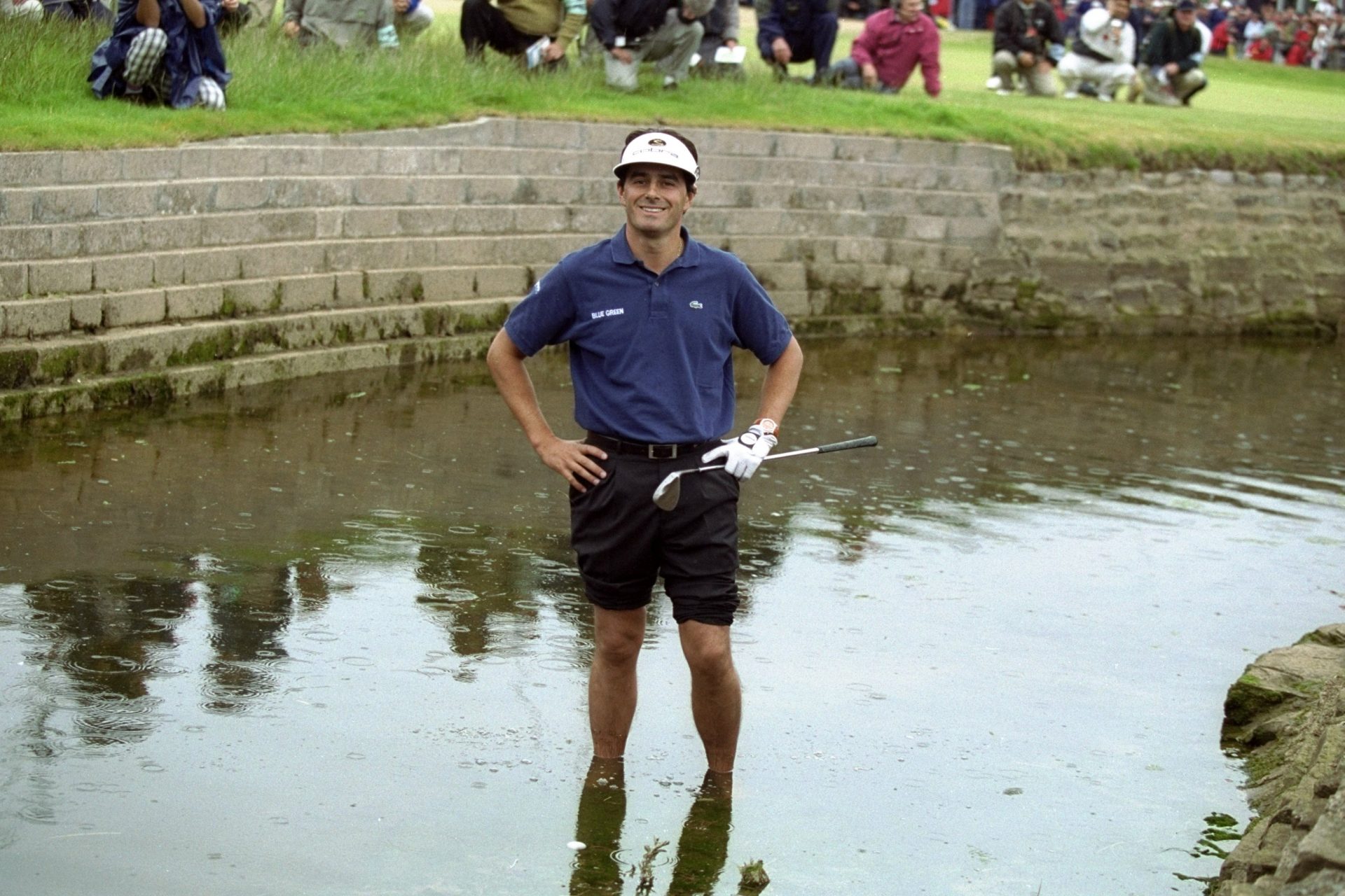 Jean Van de Velde, le golfeur français qui a échoué au British Open... au dernier trou