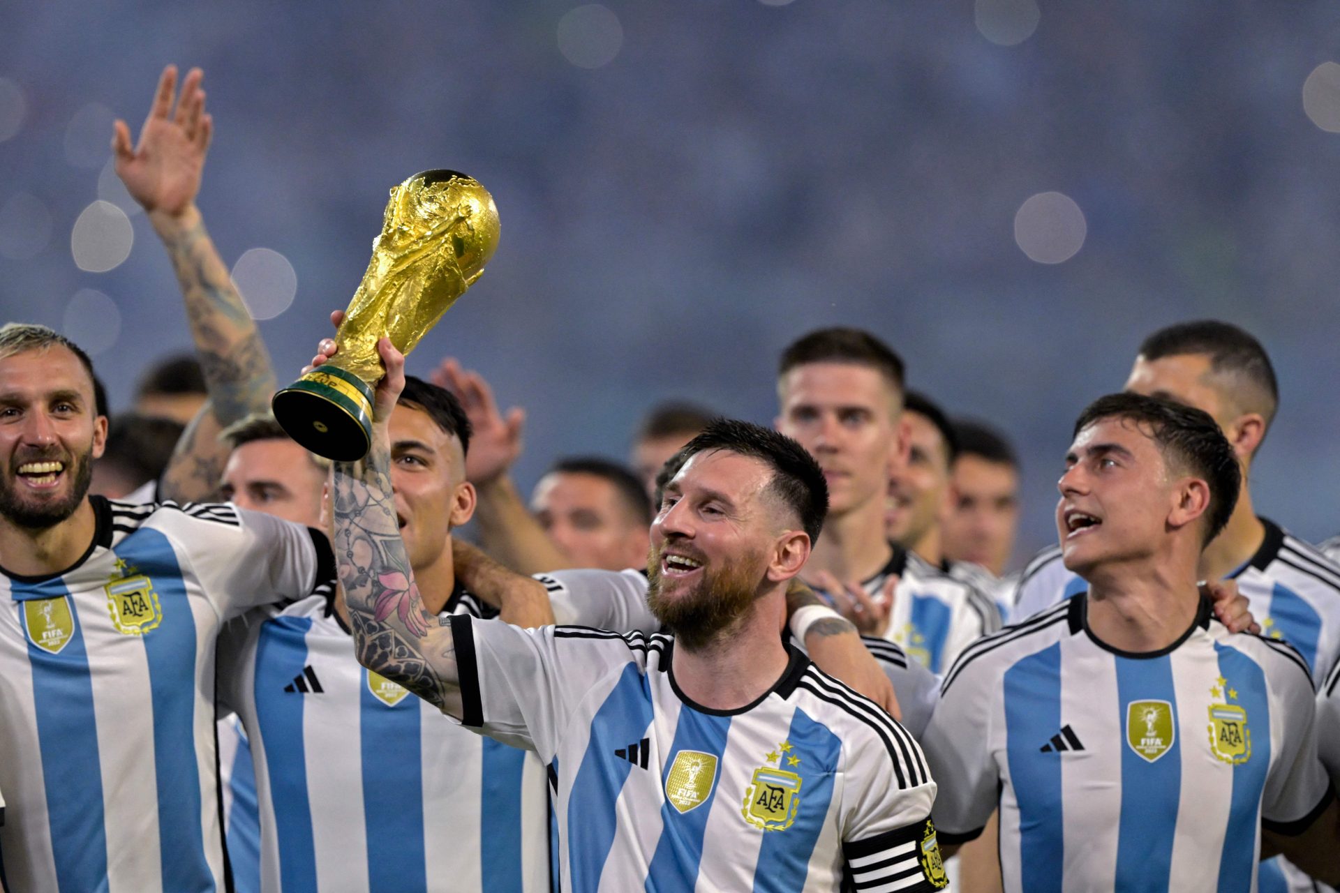 Messi's World Cup win