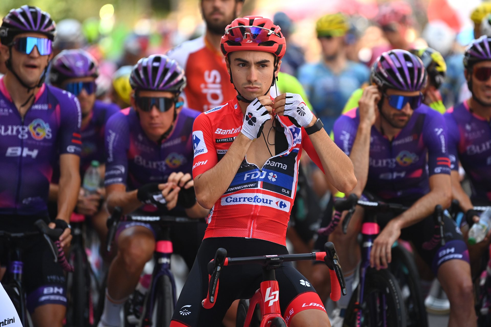 Qui est Lenny Martinez, le jeune Français leader de la Vuelta ?