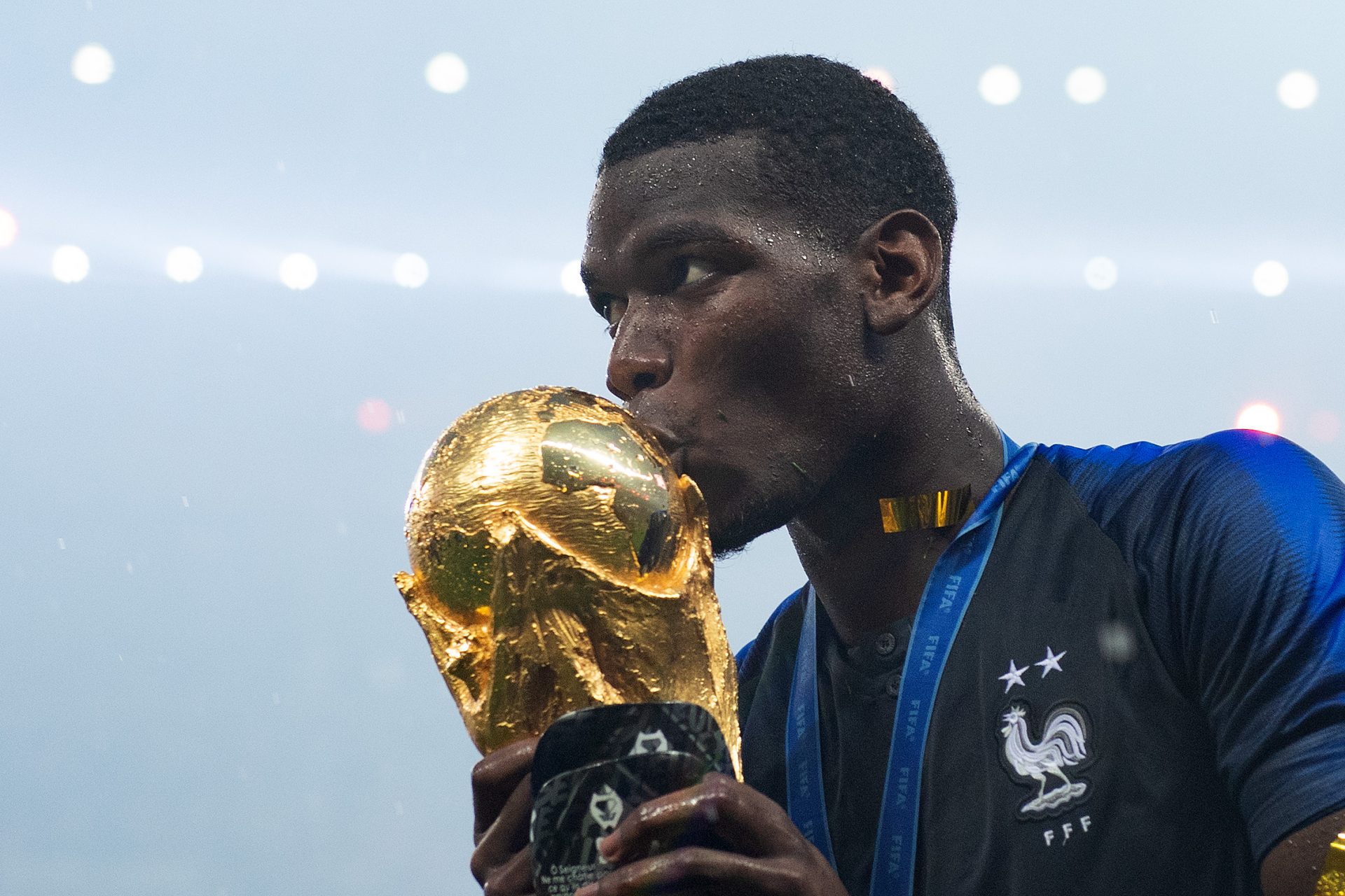 Paul Pogba aan de top