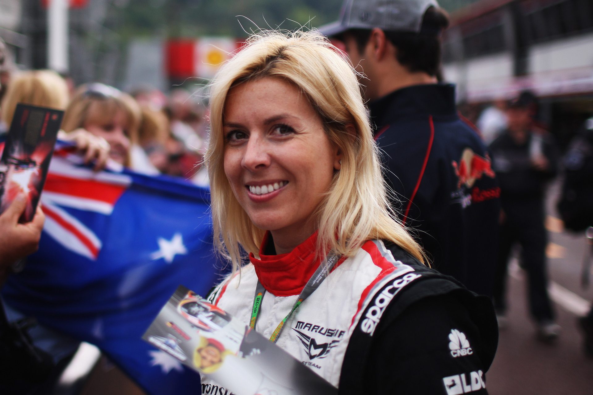 A woman with racing in her blood