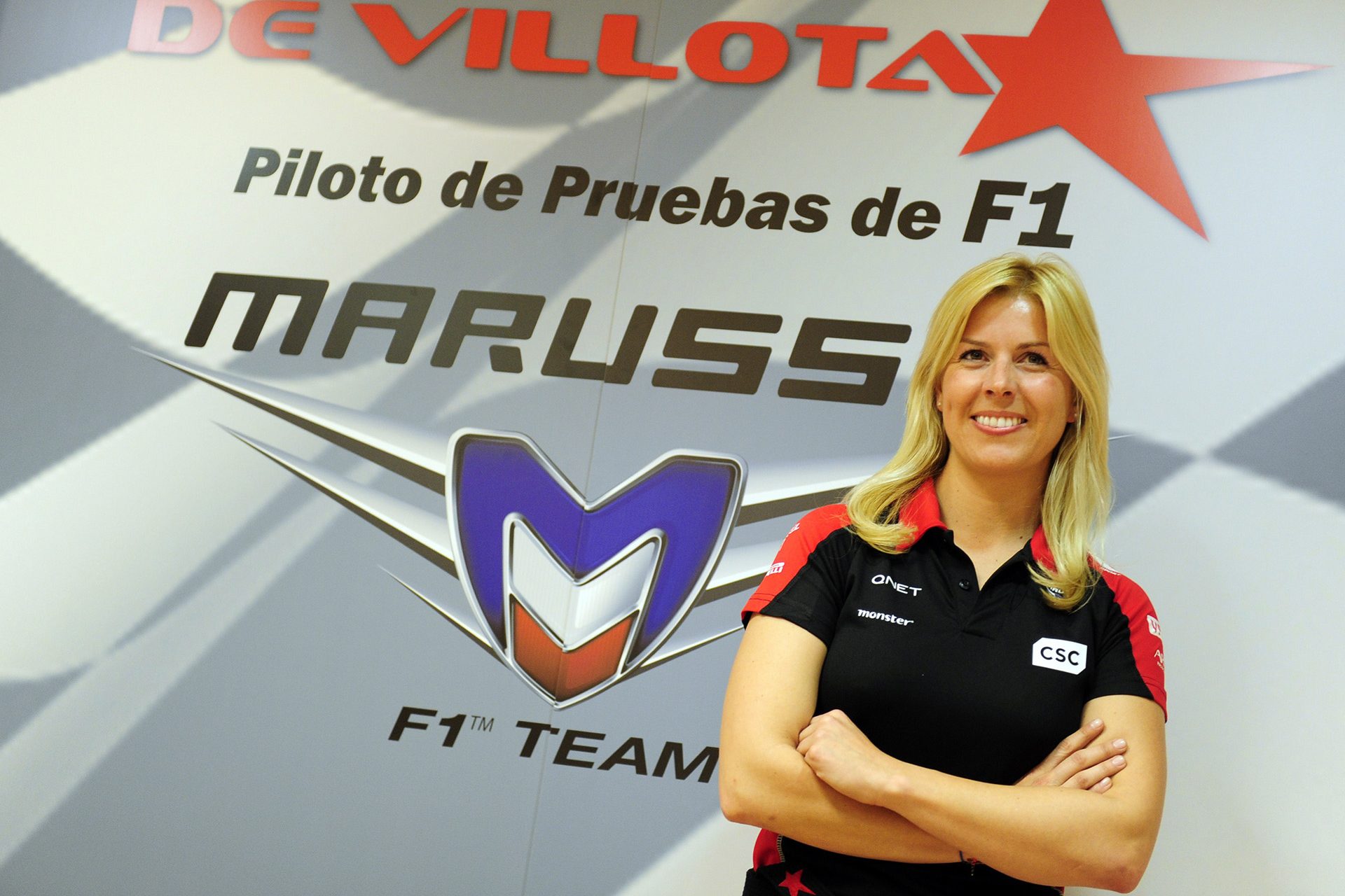 Test driver for Marussia