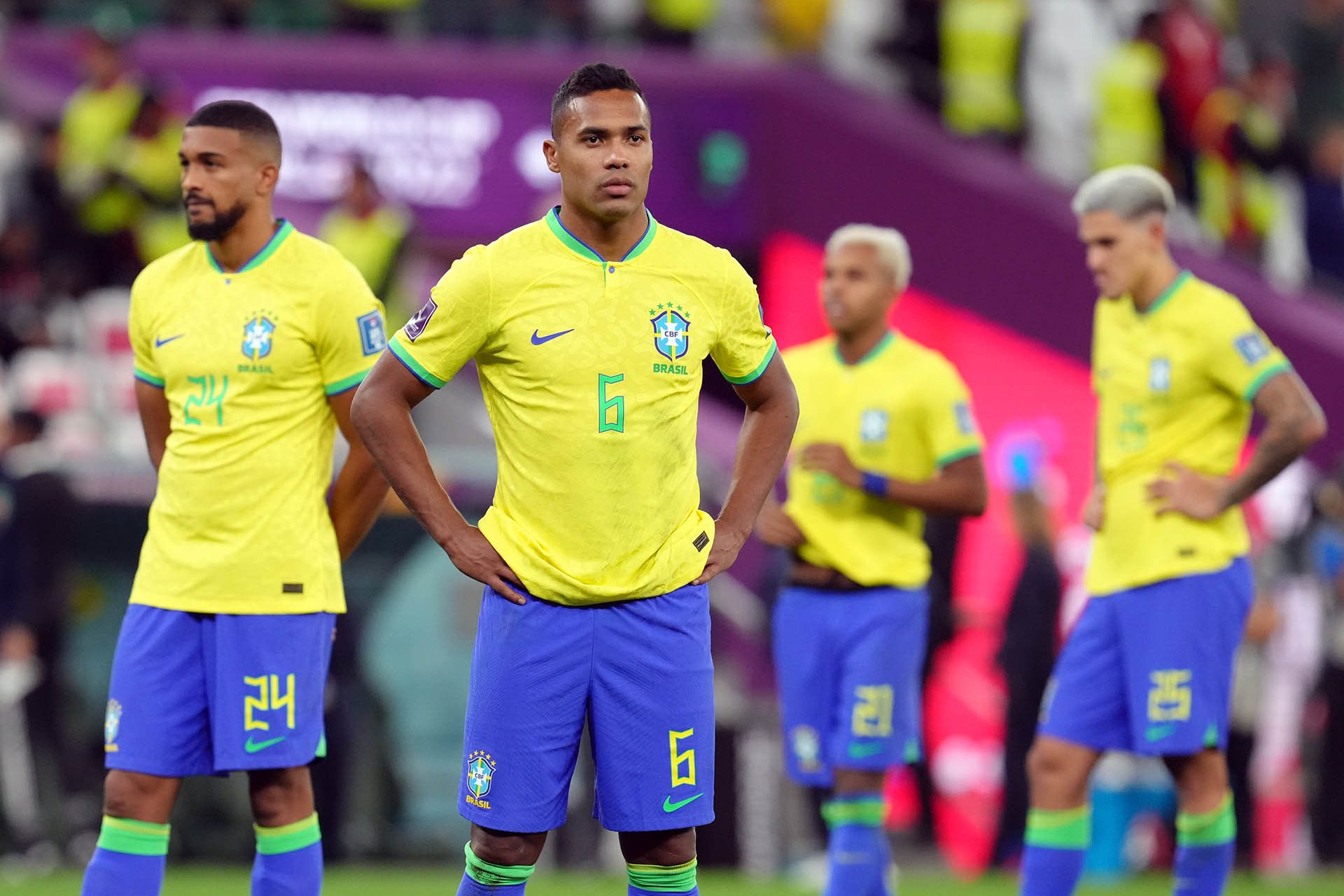 Brasil, uma das grandes decepções do torneio