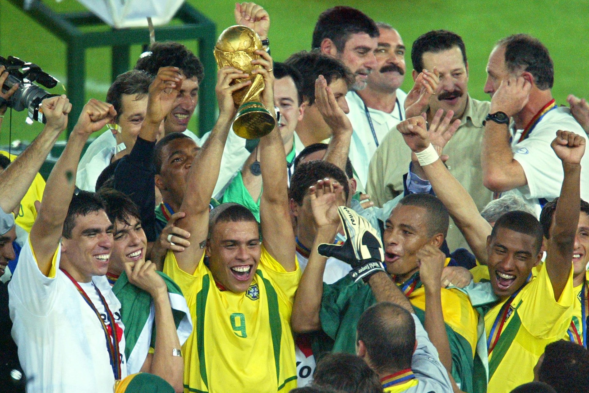 The five Brazilian World Cups