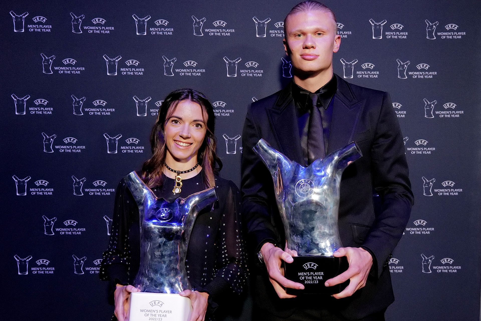 Aitana Bonmatí y Erling Haaland, el futuro del fútbol