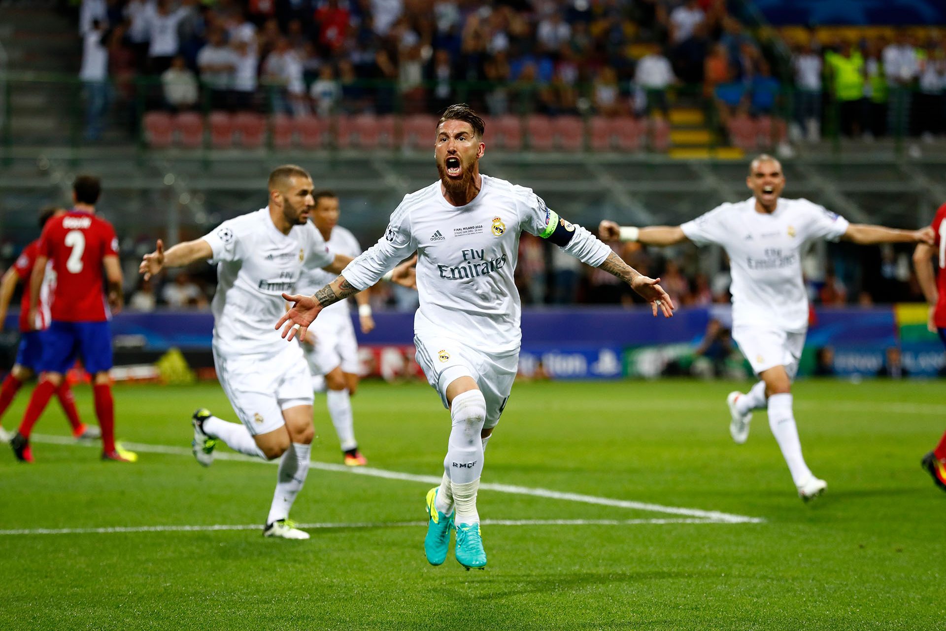 De nuevo, Sergio Ramos marcando