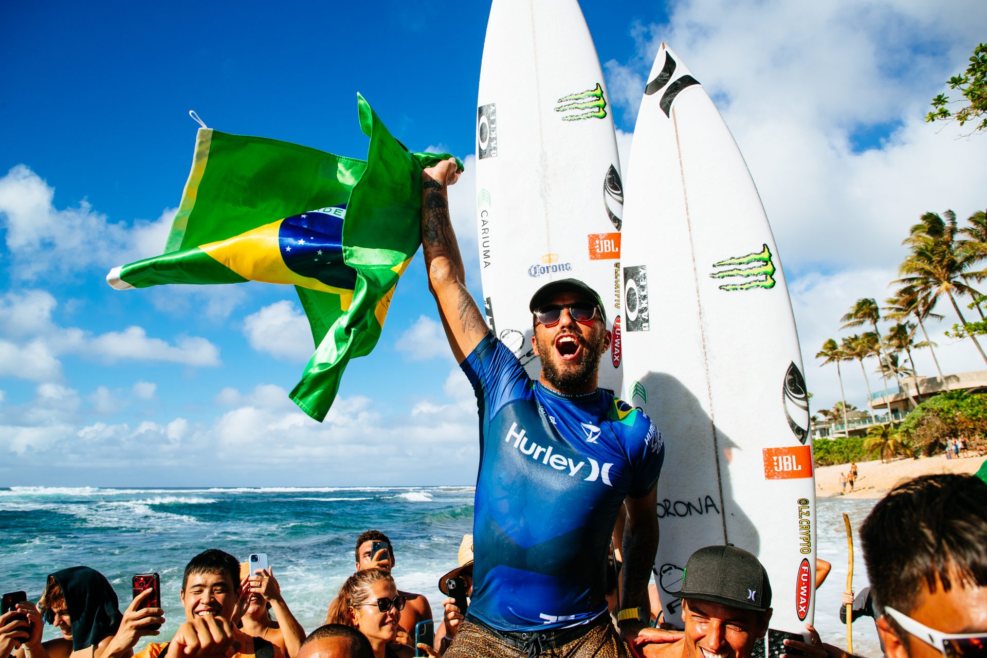 Os maiores surfistas brasileiros