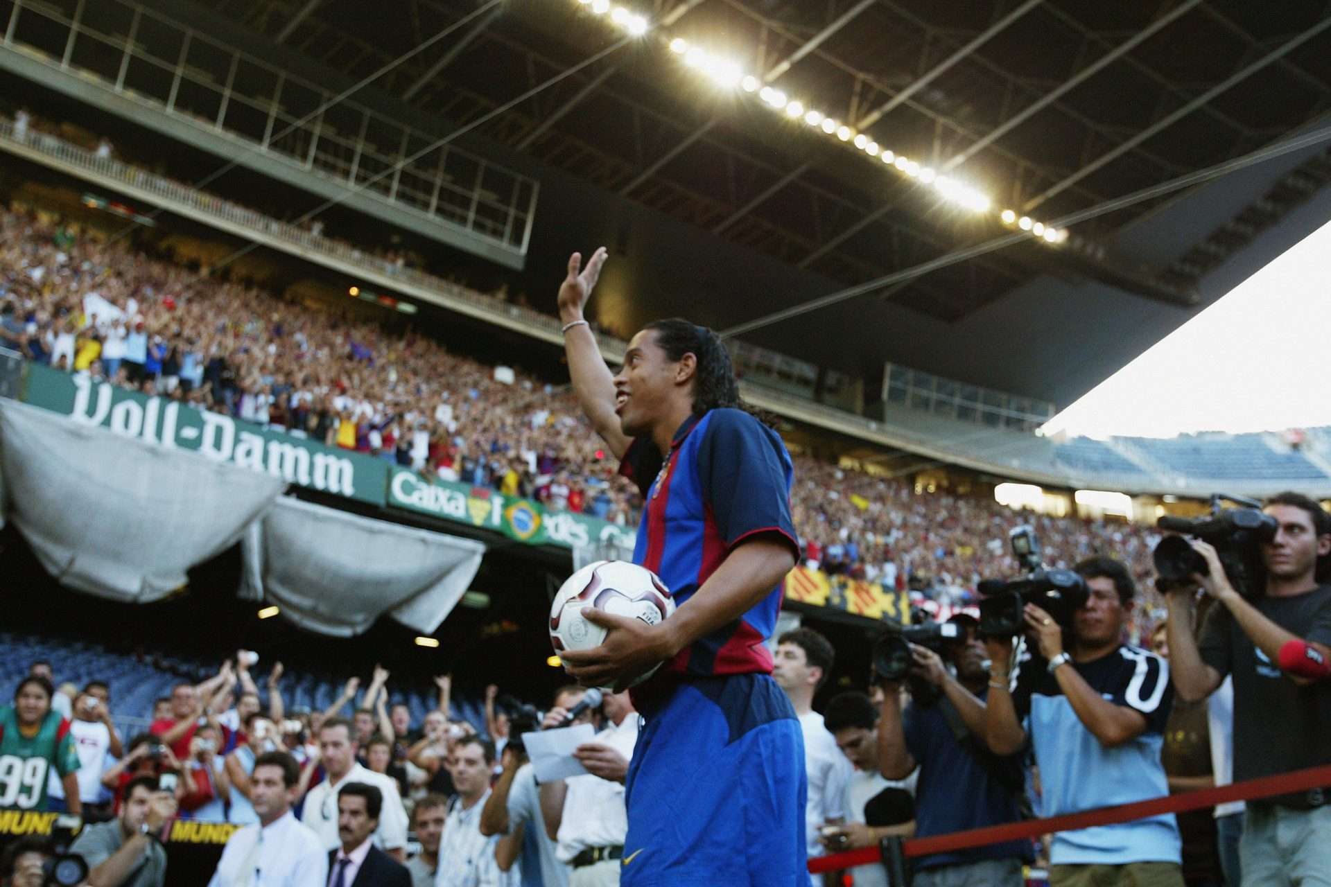 Ronaldinho no Barça!