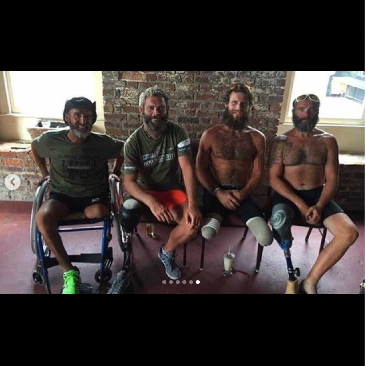Team Legless: Four soldiers, three legs and a 3,000 mile rowing mission