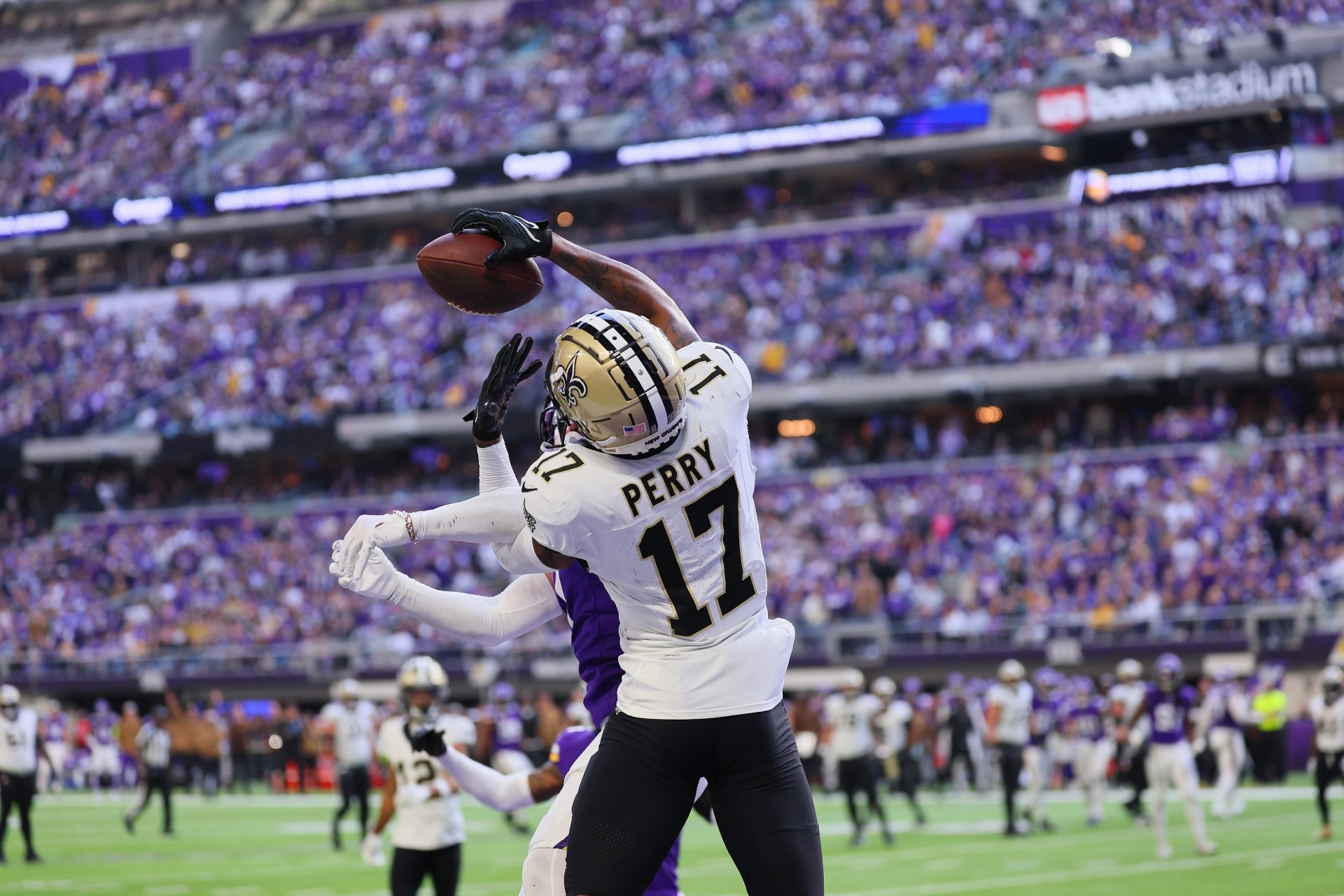 WR A.T. Perry, New Orleans Saints