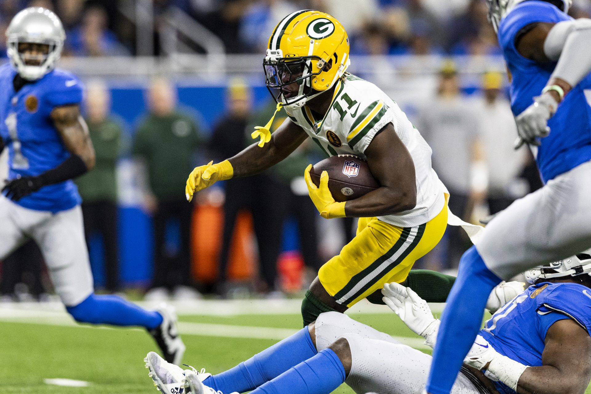 Packers at Giants: WR Jayden Reed