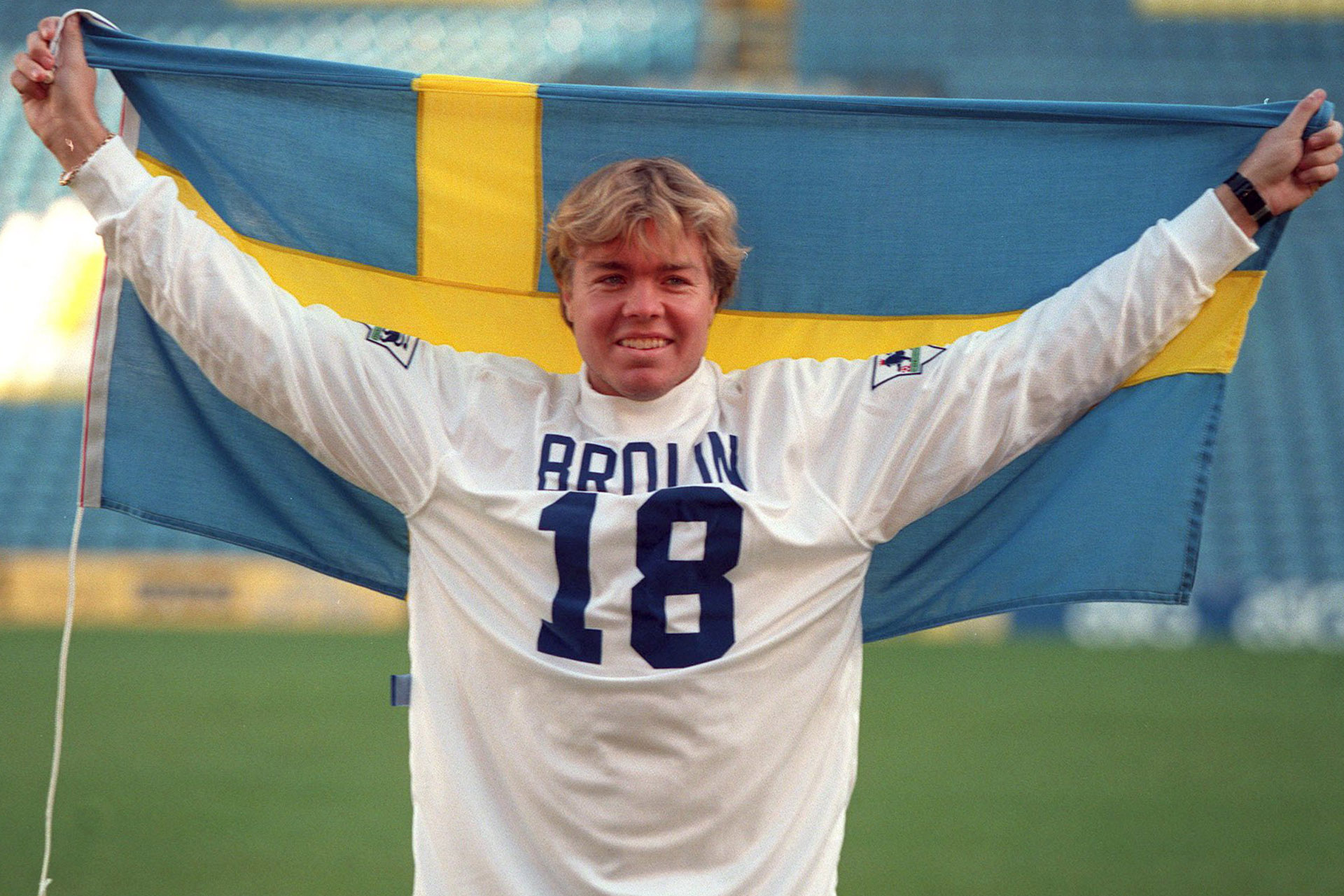 Uno de los mejores futbolistas de Suecia