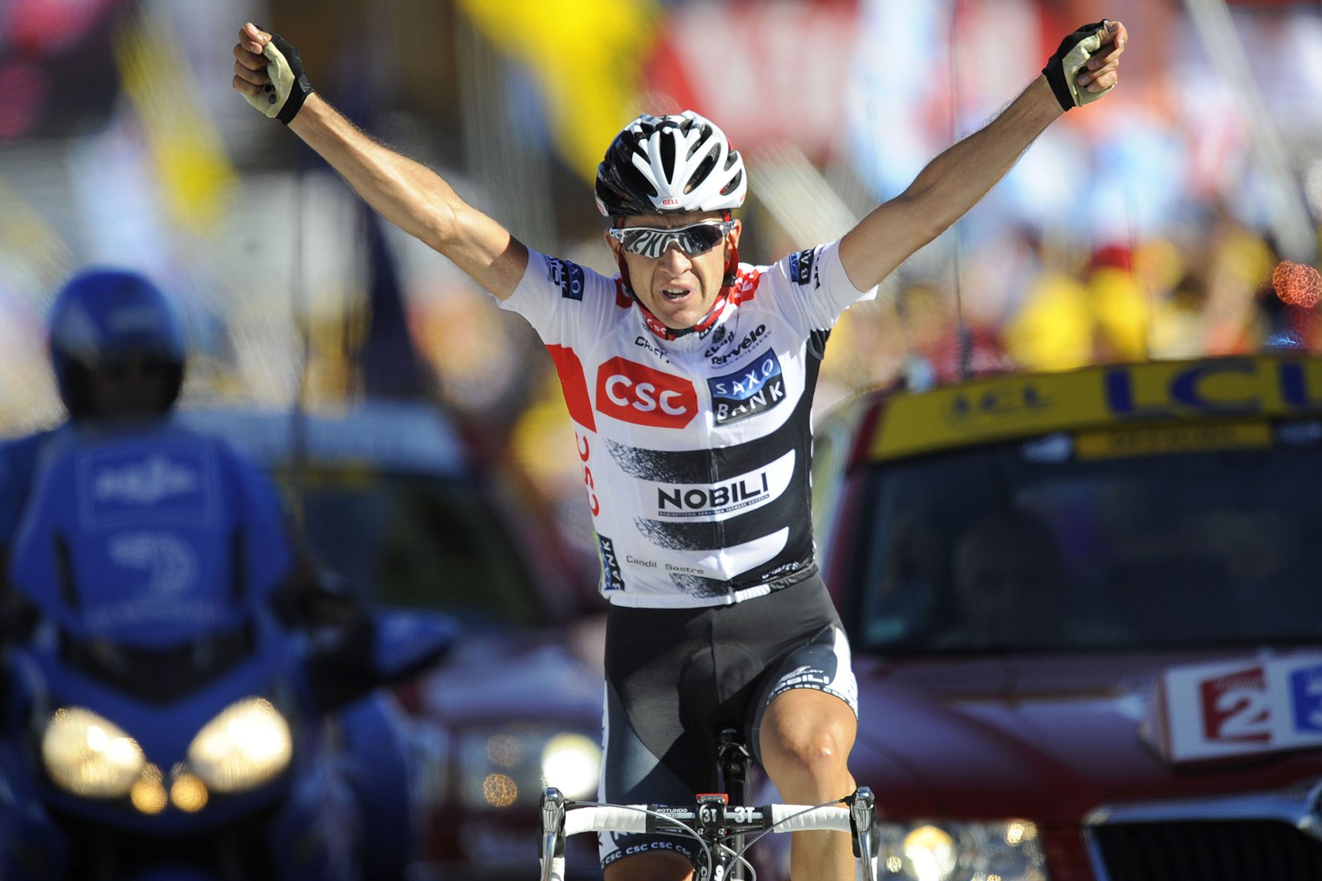 A historic victory at Alpe d'Huez