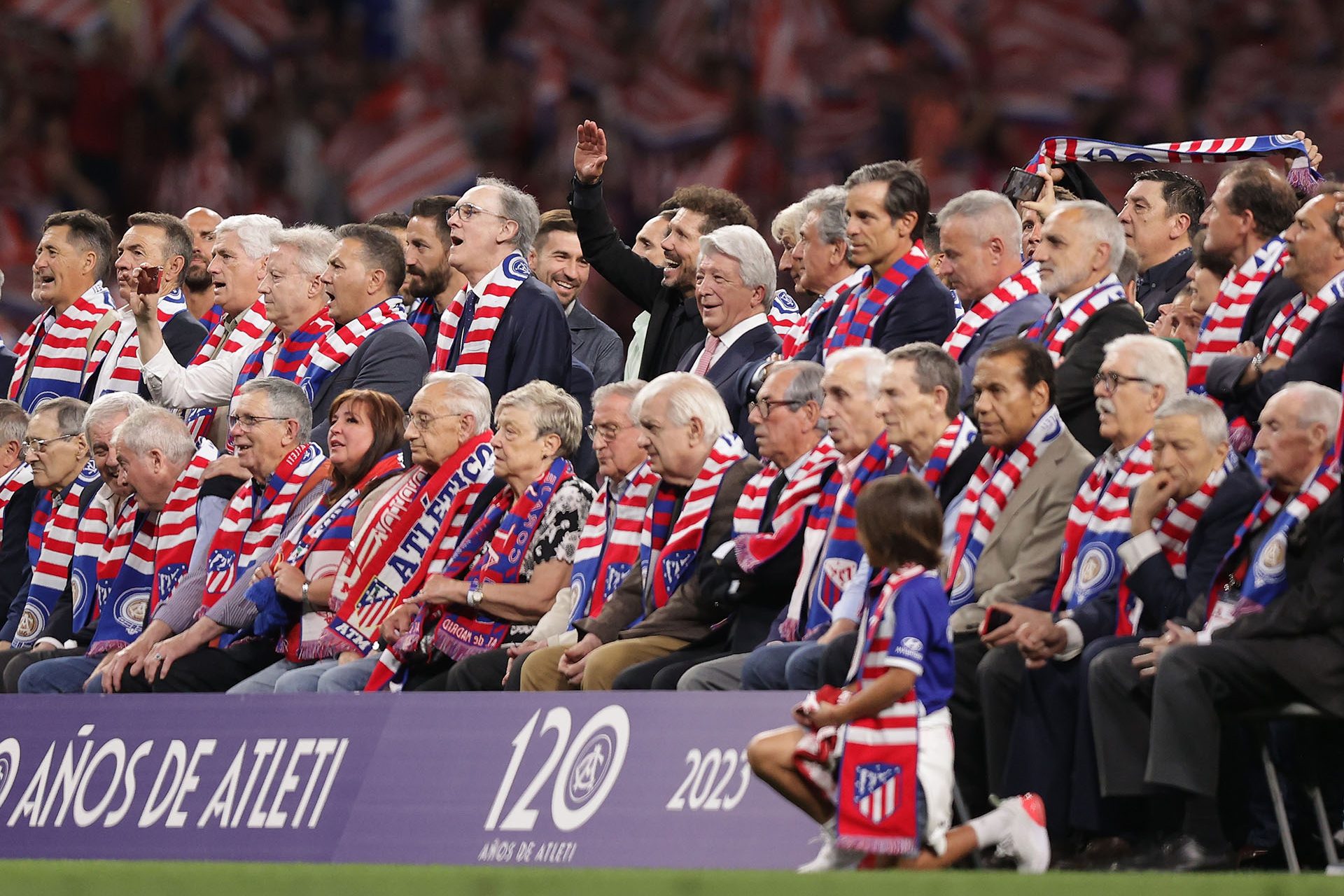 Presente en la conmemoración del 120 aniversario del club