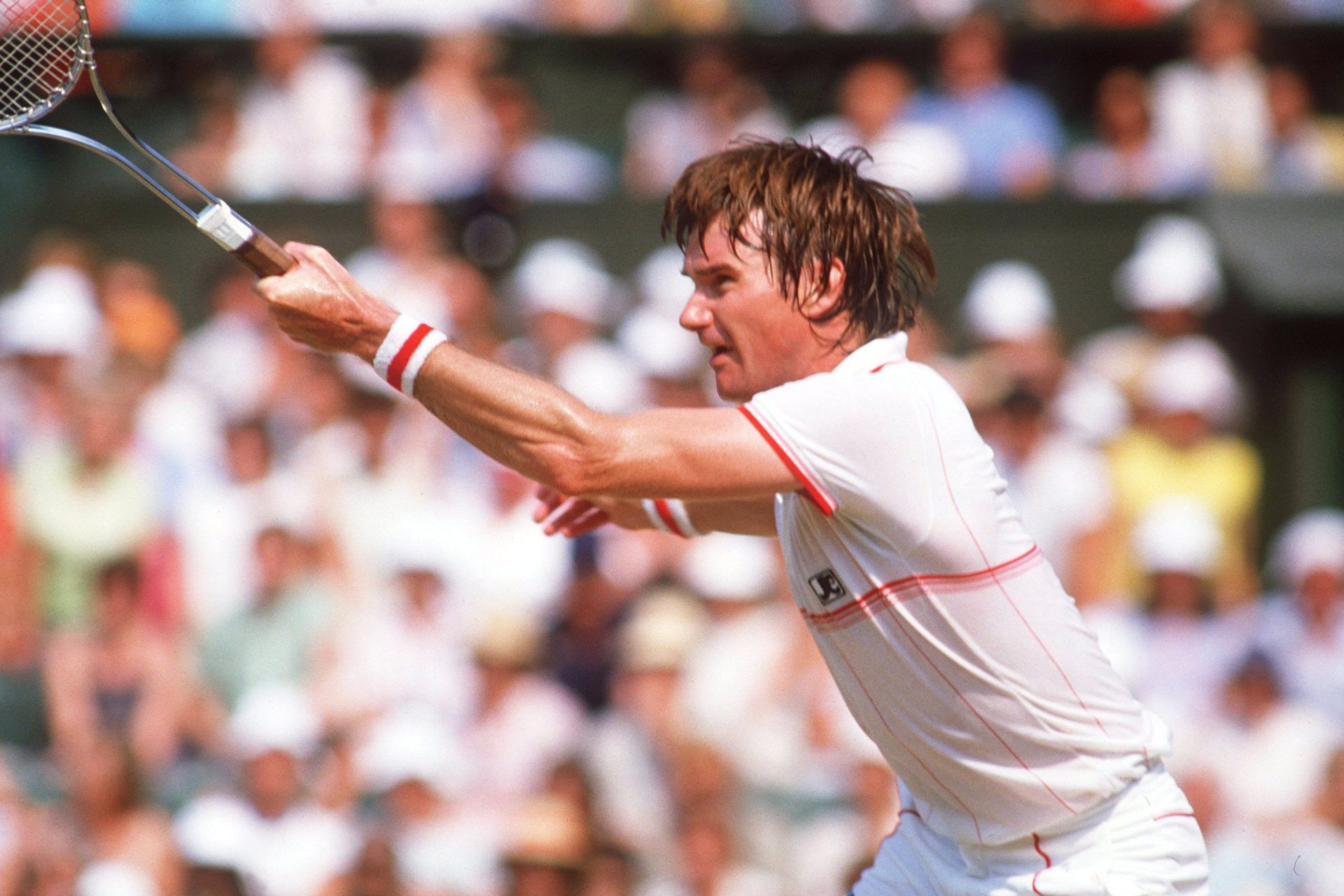 Jimmy Connors: The two-time Wimbledon champion in pictures