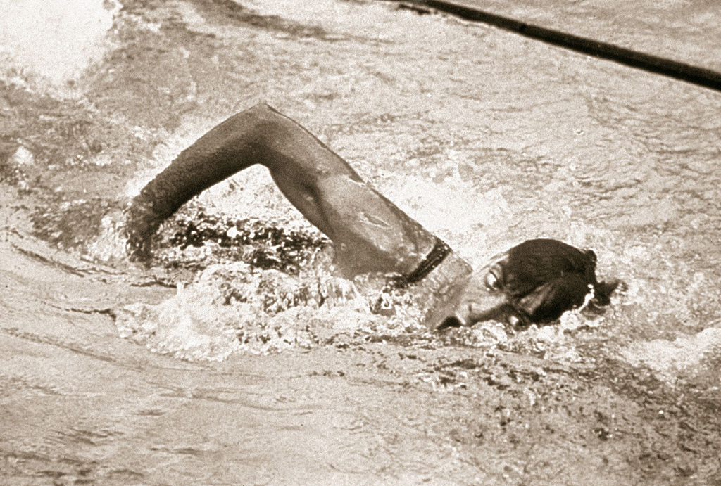 An unbeatable swimmer