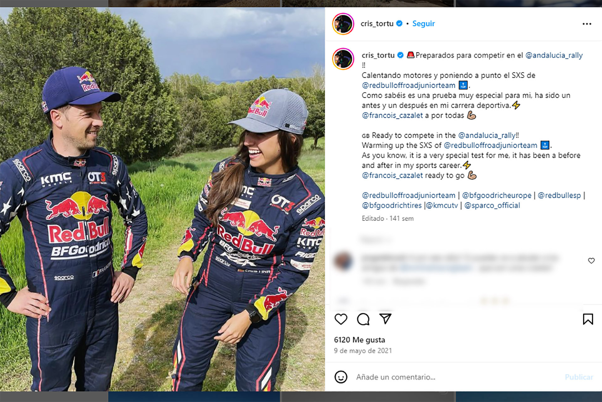 De nuevo al Dakar con Red Bull