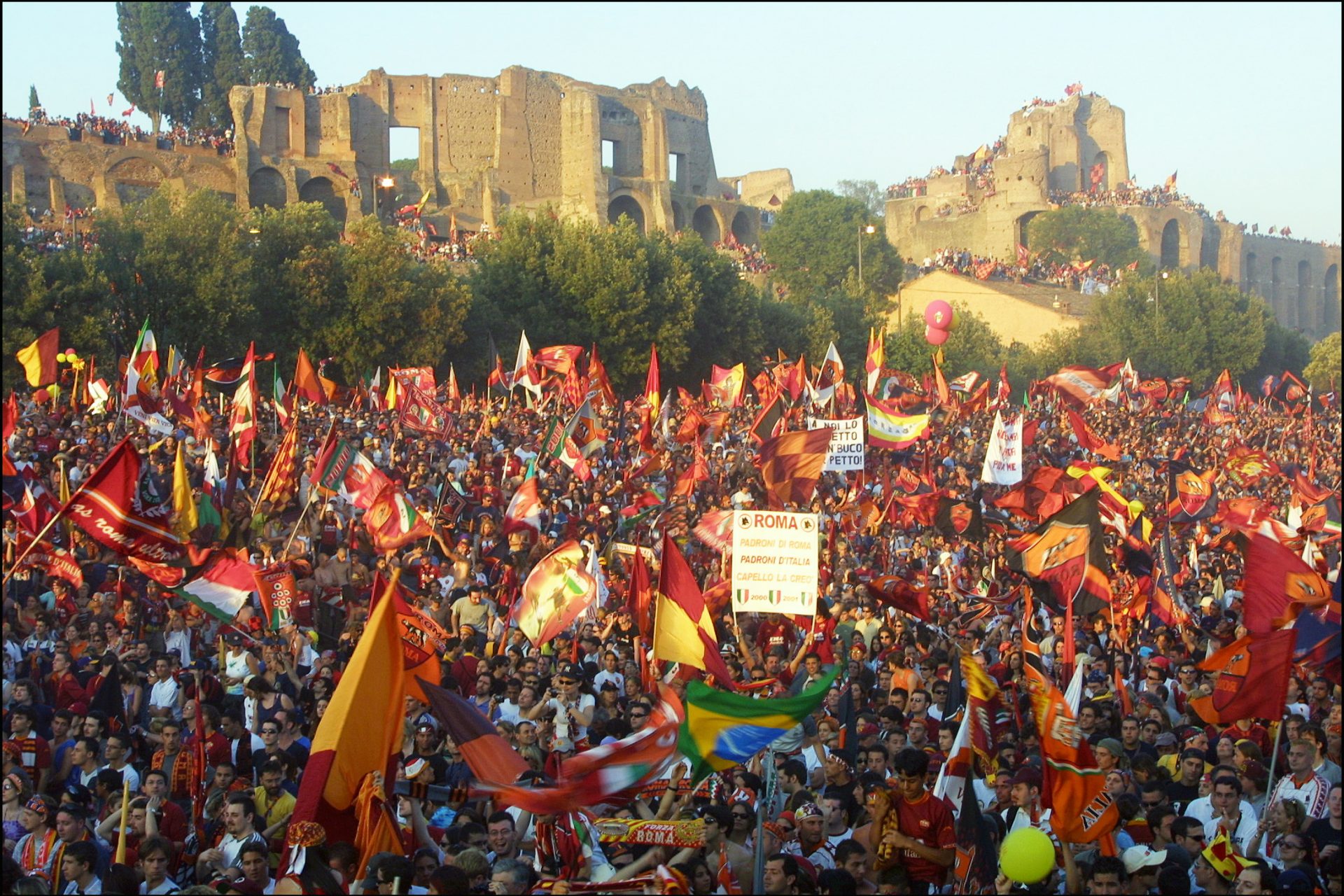 3 scudetti per la Roma