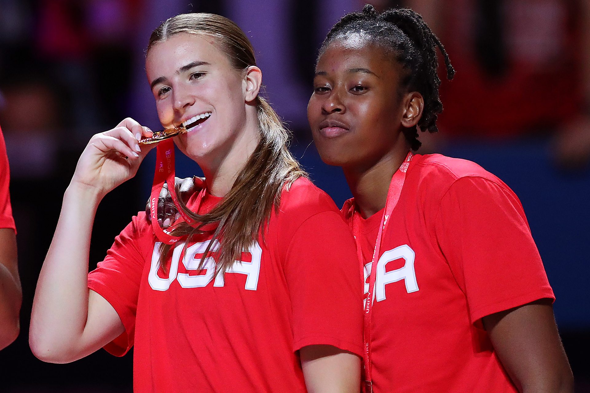 Campeona del mundo con Estados Unidos