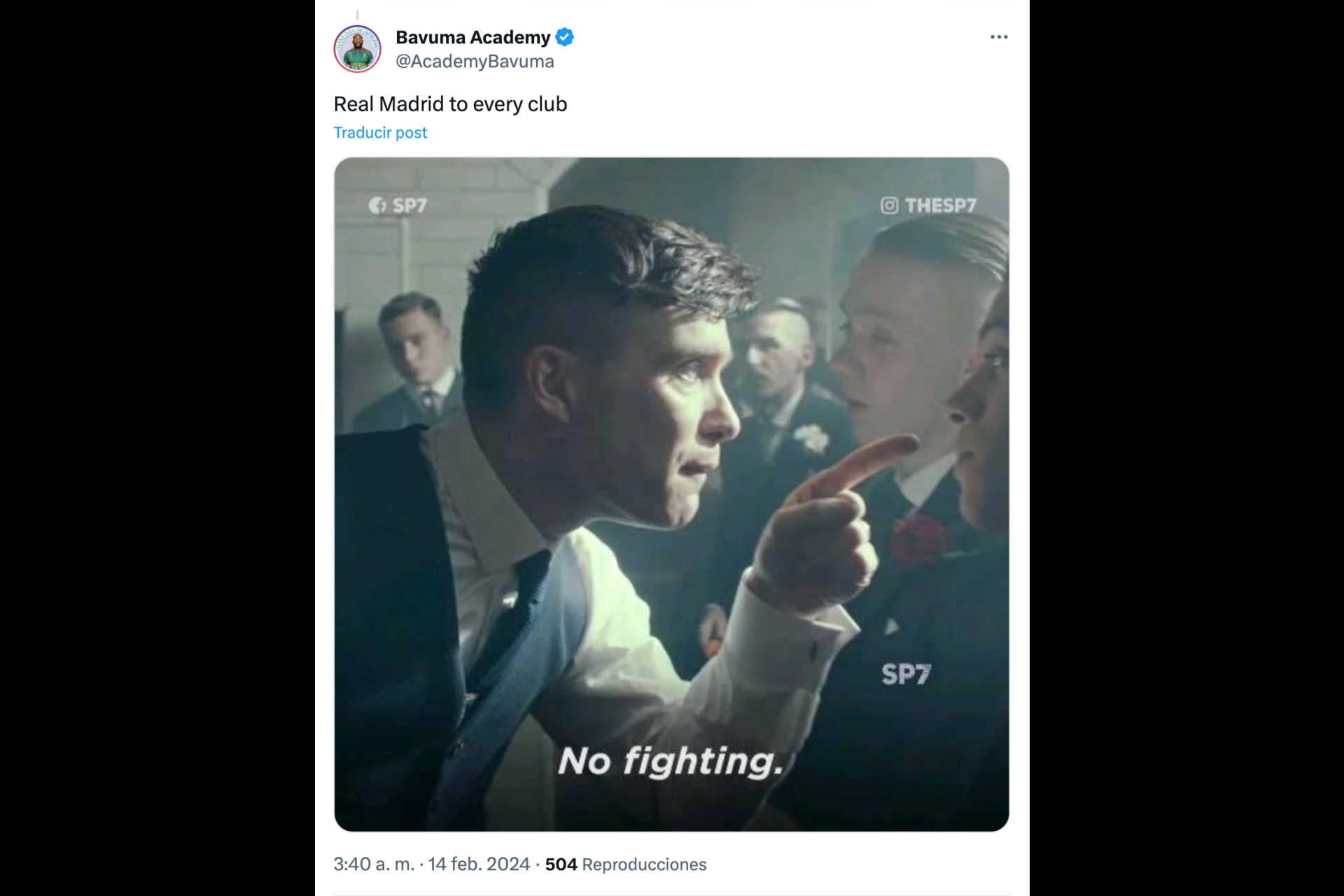 ¿No fighting?