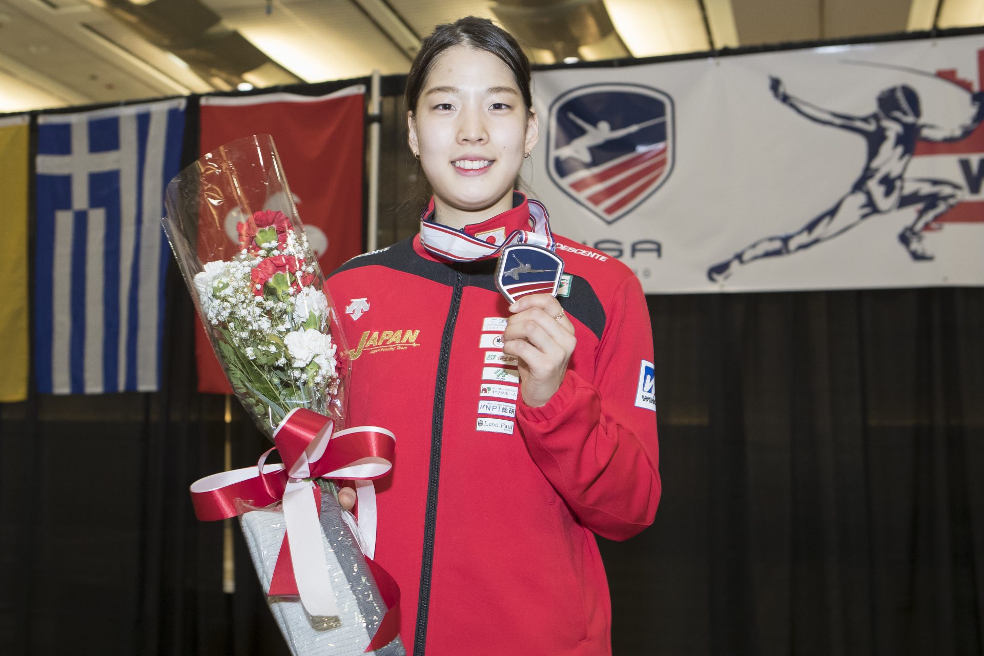 目標は金メダル獲得で3つの初回記録（個人初、女子初、種目初）達成：フェンシングの江村美咲選手