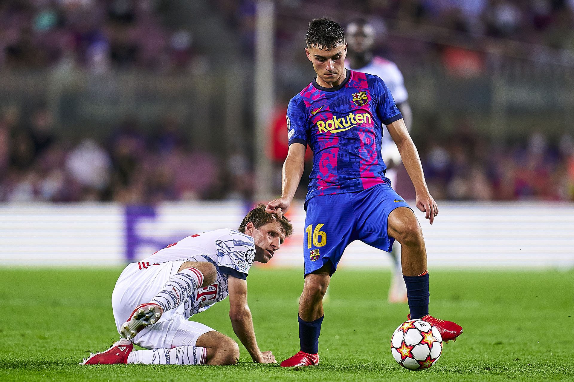 Primera lesión en Champions League contra el Bayern Múnich