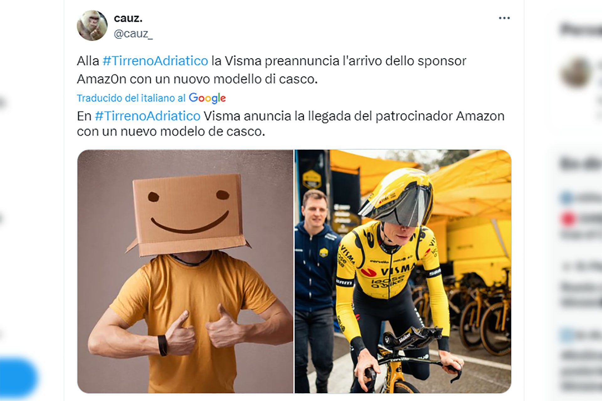 Un patrocinador de lo más innovador