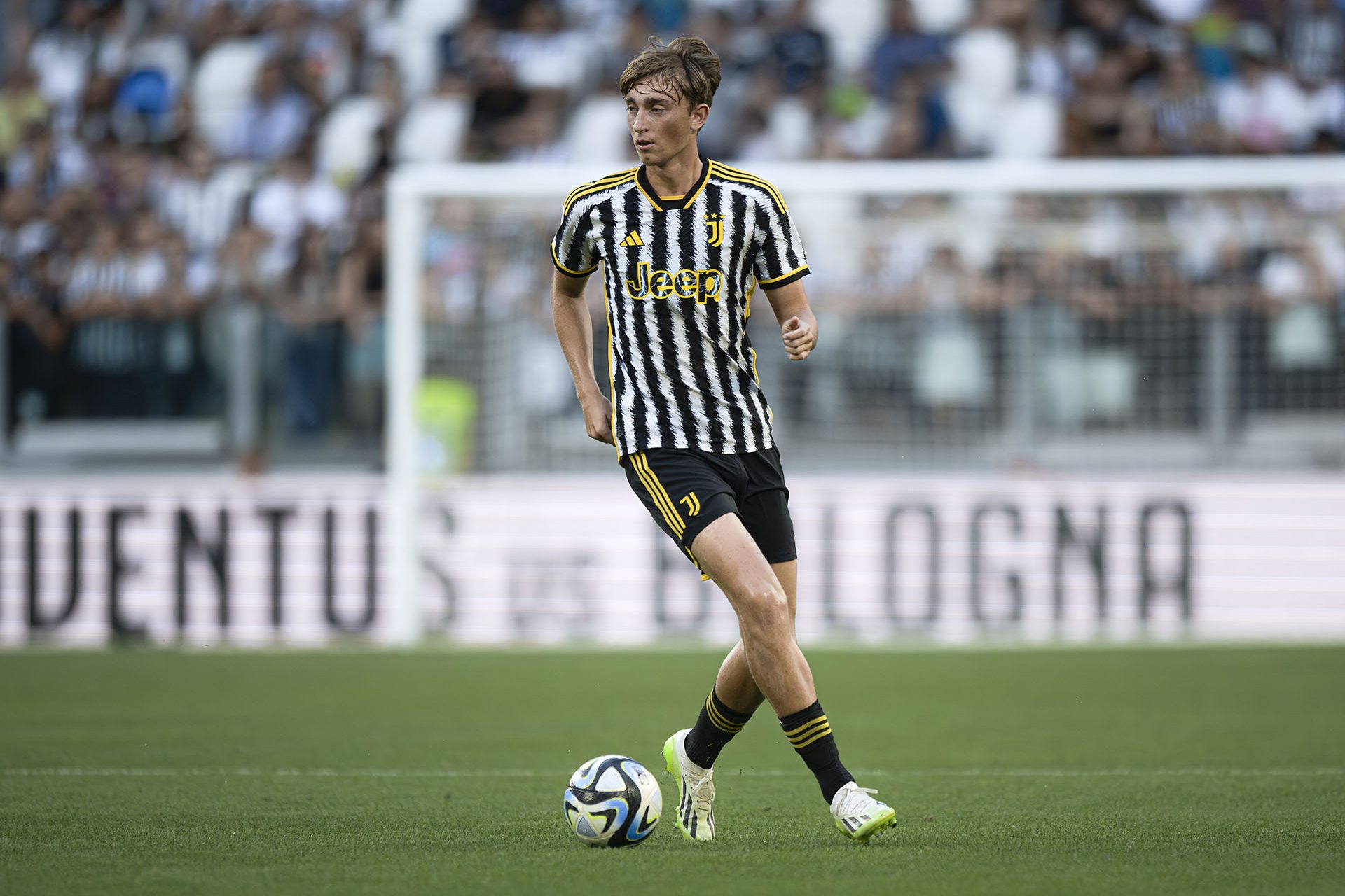 Debut como profesional con la Juventus