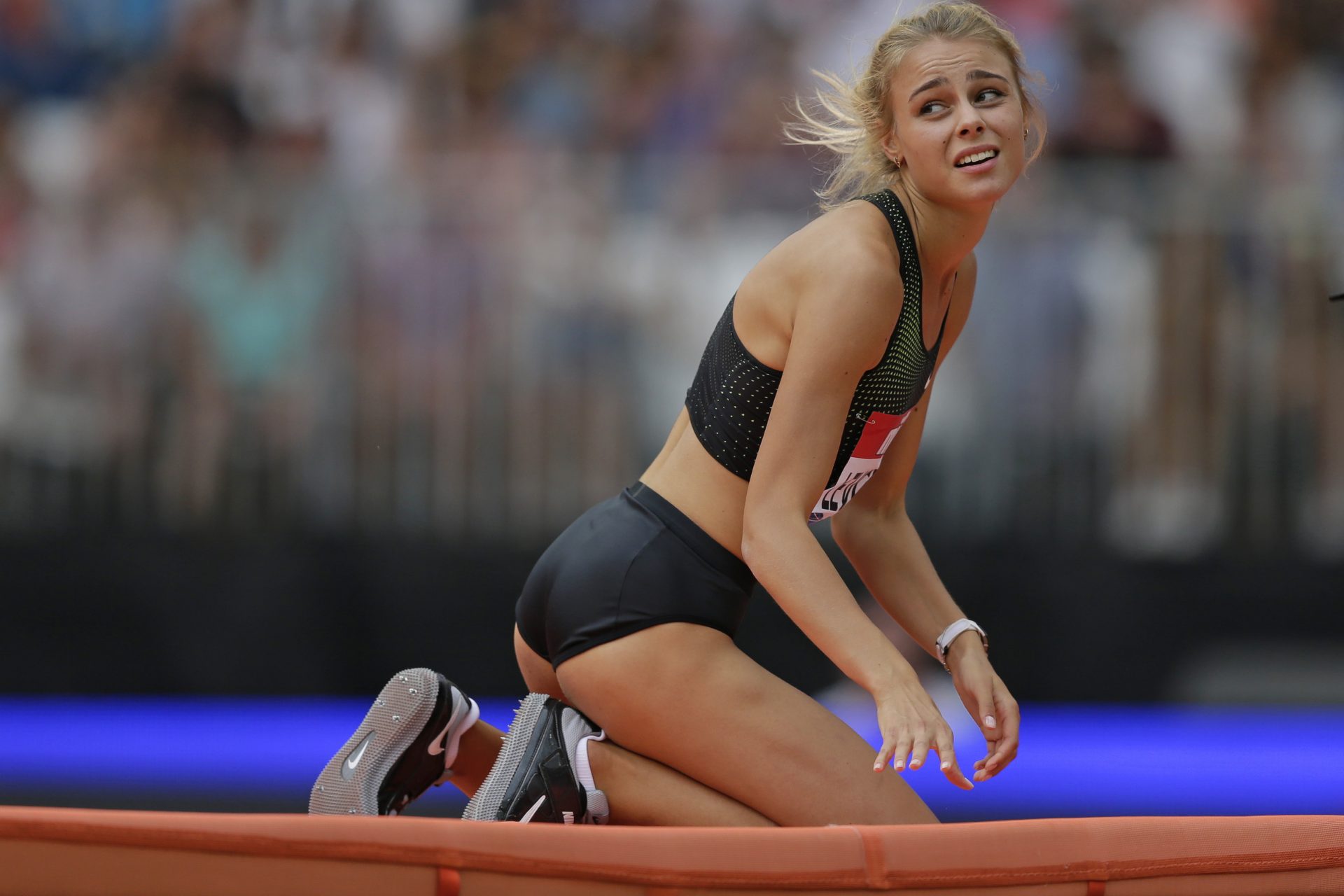 Yuliya Levchenko, Ukraine's high-jump and Instagram star