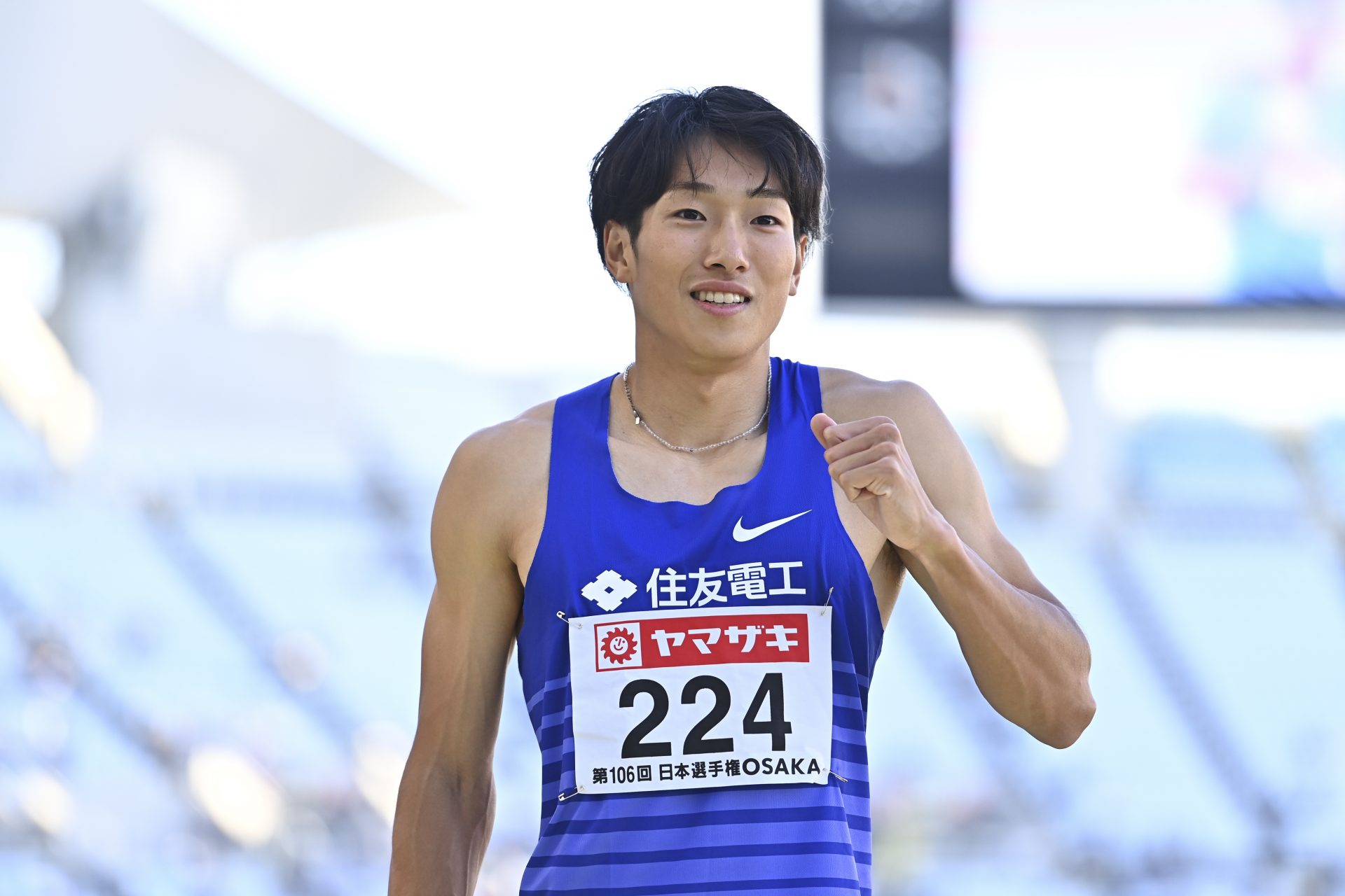 日本初のメダルなるか？110mハードルの泉谷駿介選手
