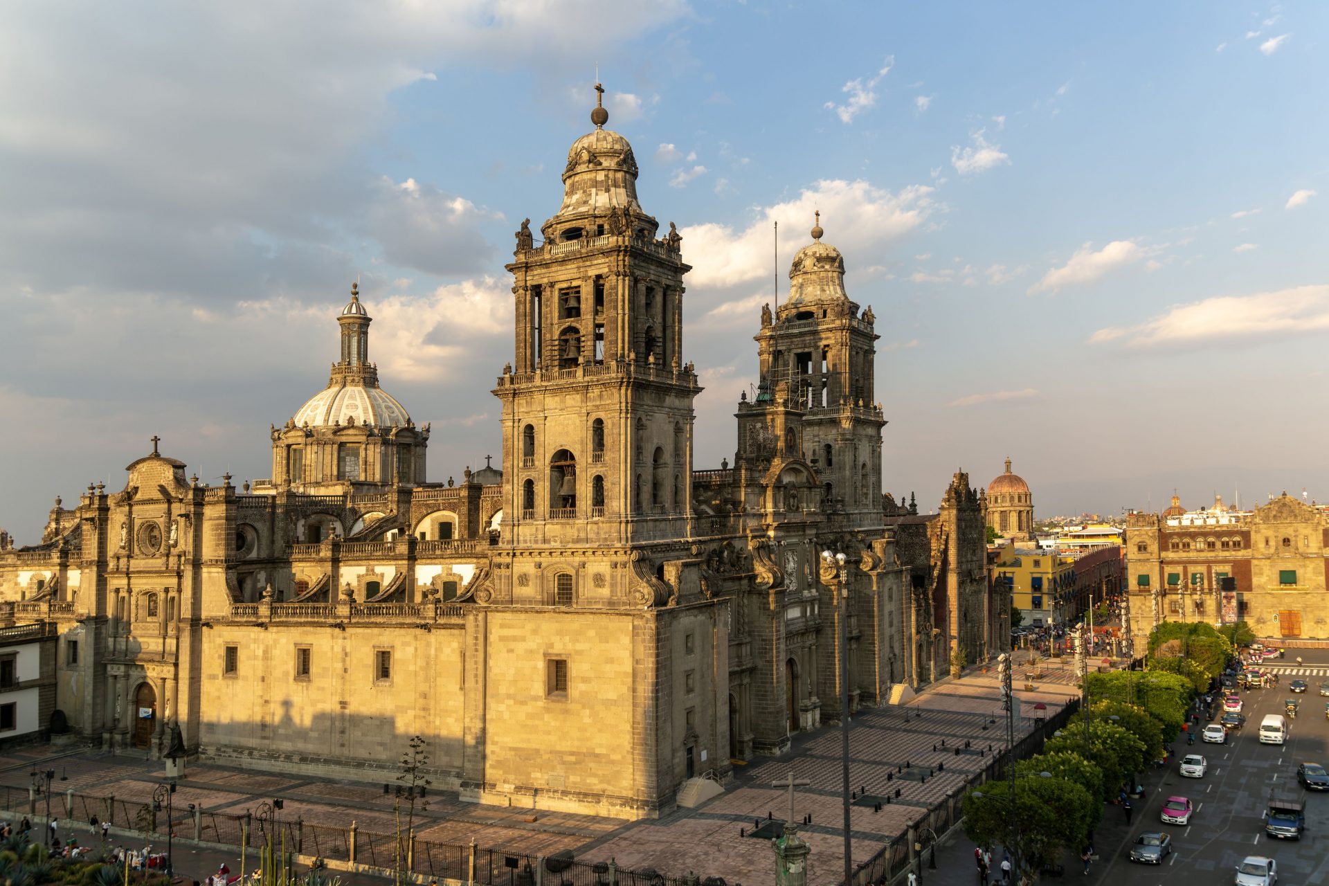 El acto, en la Catedral Metropolitana de la Ciudad de México