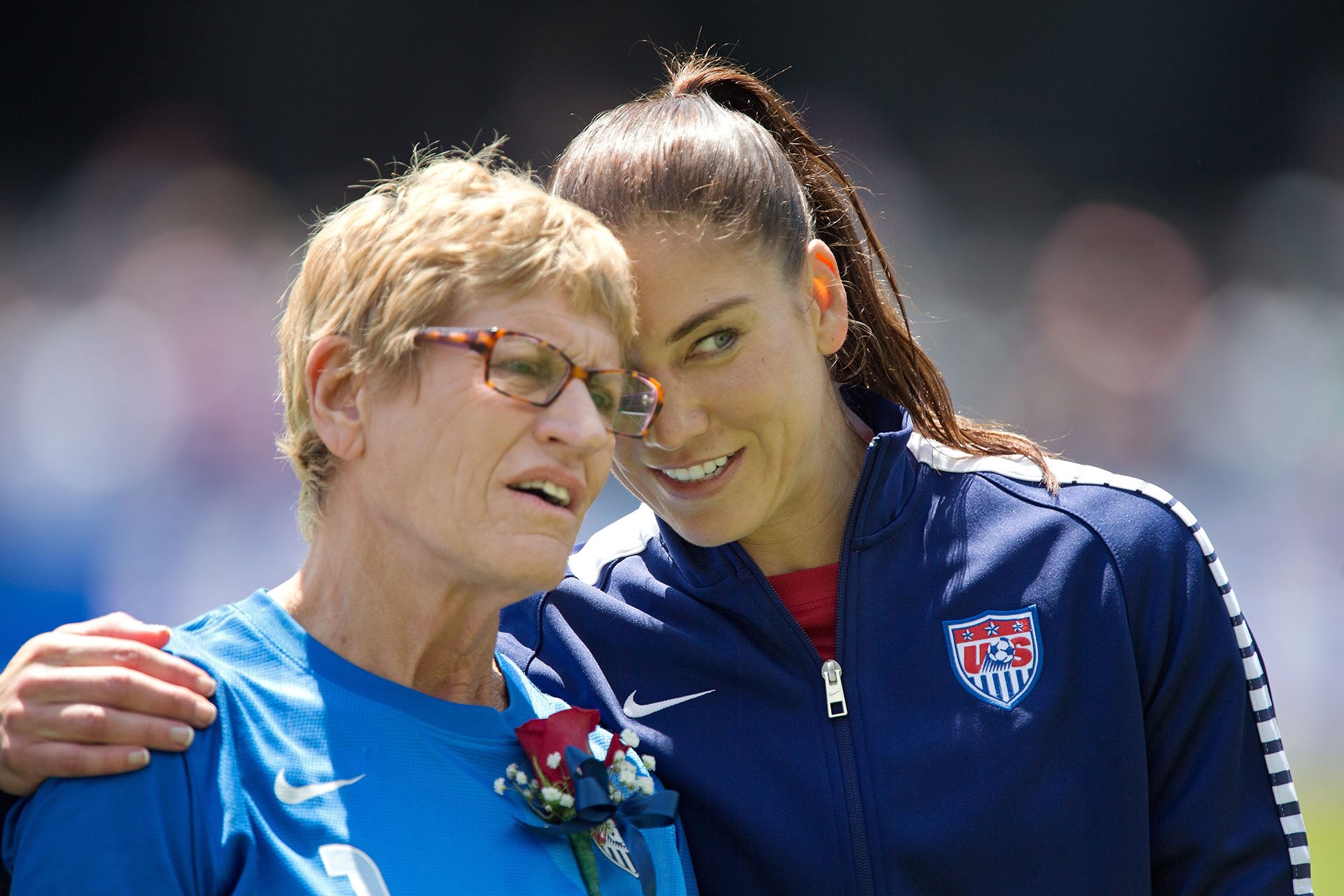 Hope Solo nació tras los barrotes de una cárcel