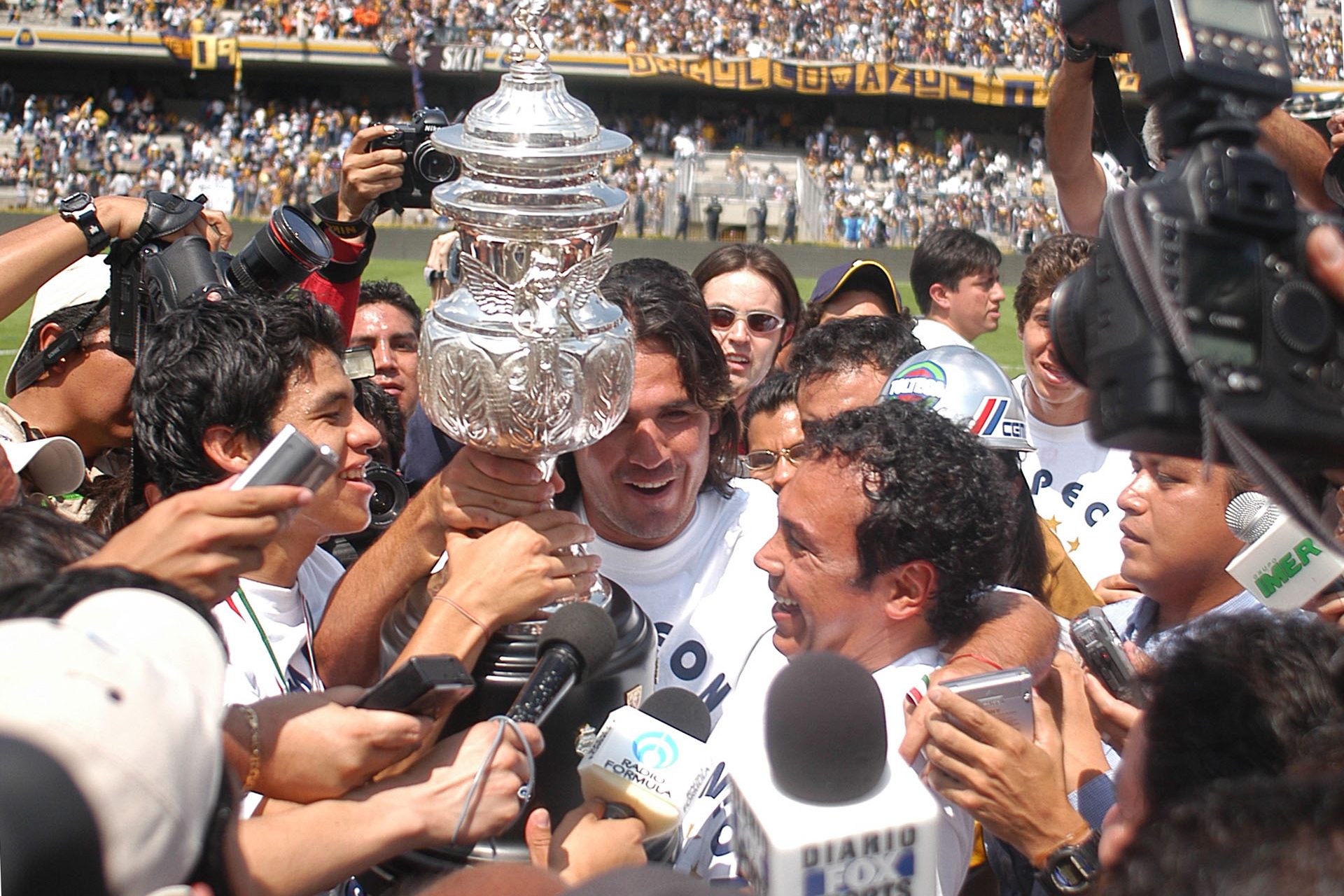 Bicampeón con los Pumas de la UNAM