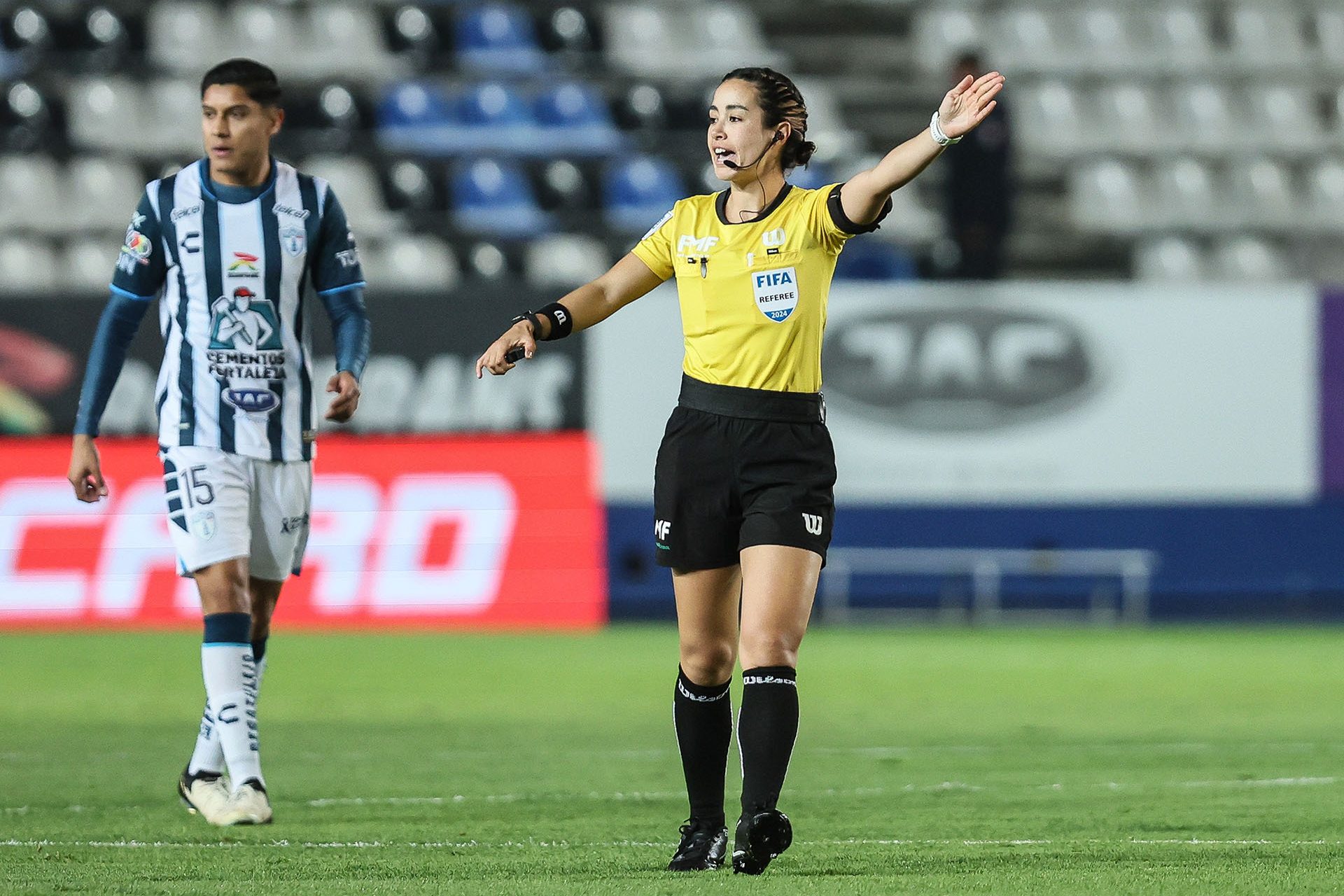 First female referee to use VAR