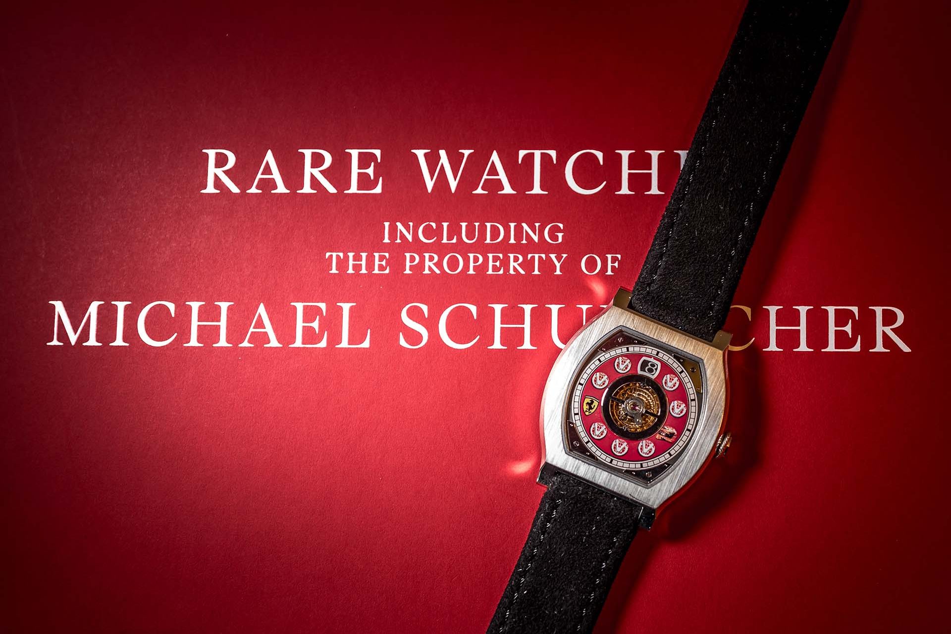 La vente aux enchères de 8 montres du champion allemand