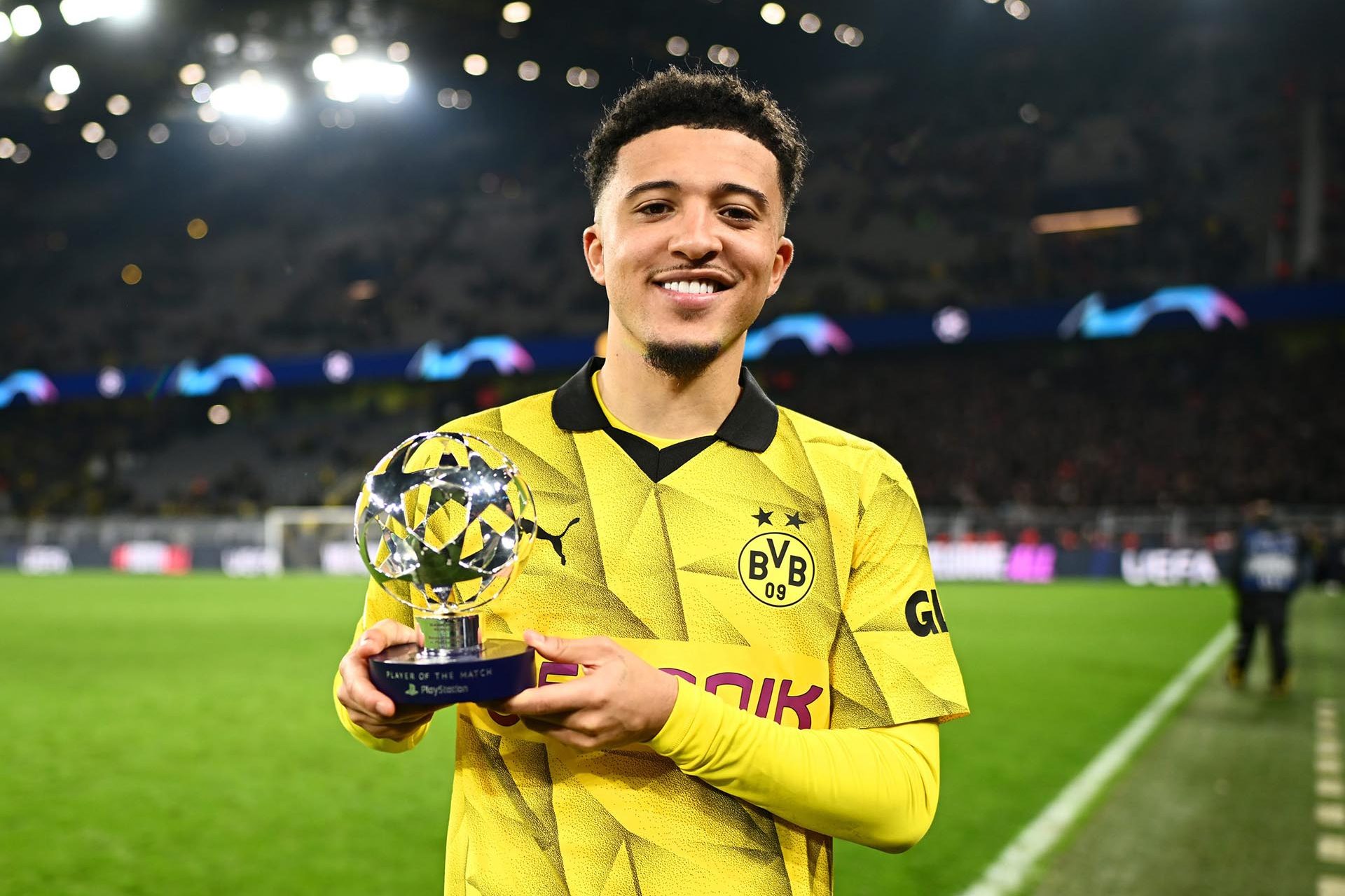 Jadon Sancho, a su mejor nivel