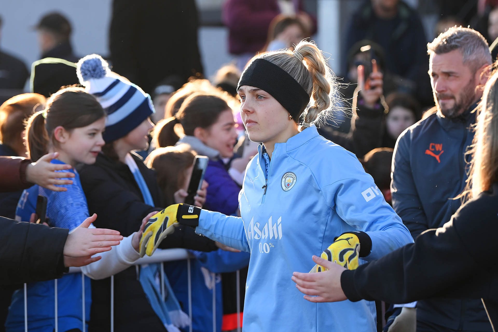 Excited about her return to the pitch