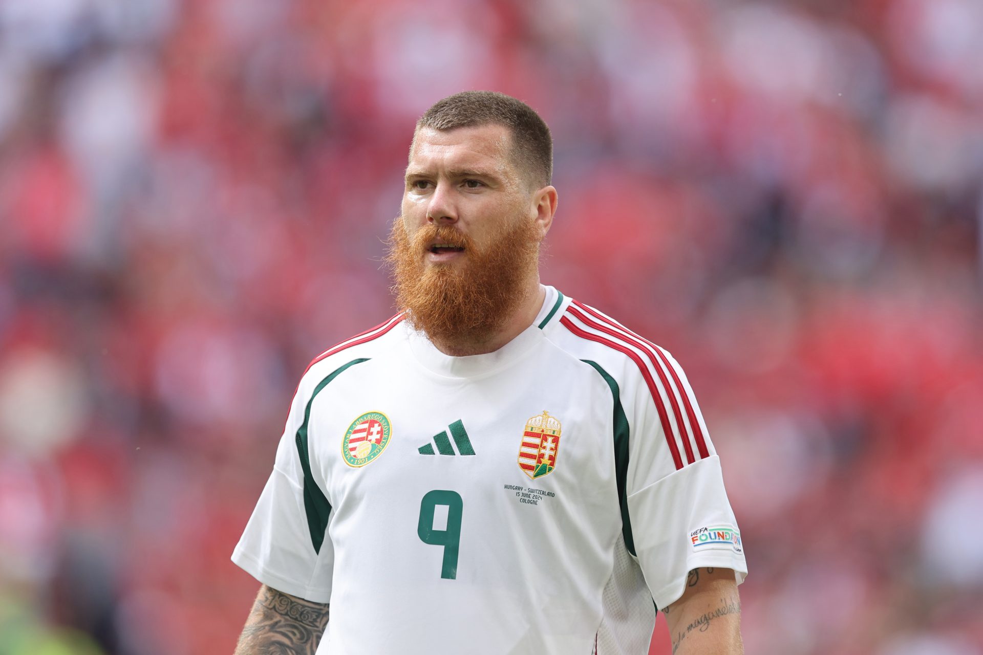 Hungary’s number nine Martin Adam responds to vicious online taunts