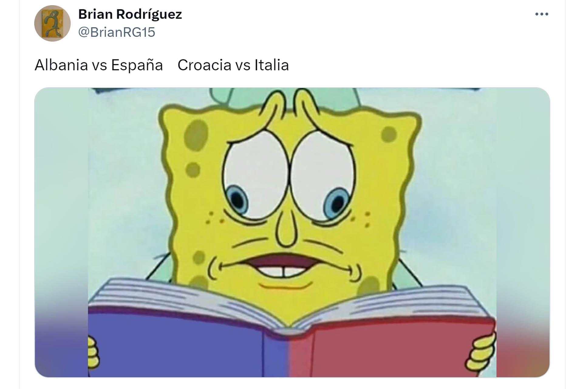 Con un ojo en España y el otro en el Italia vs. Croacia