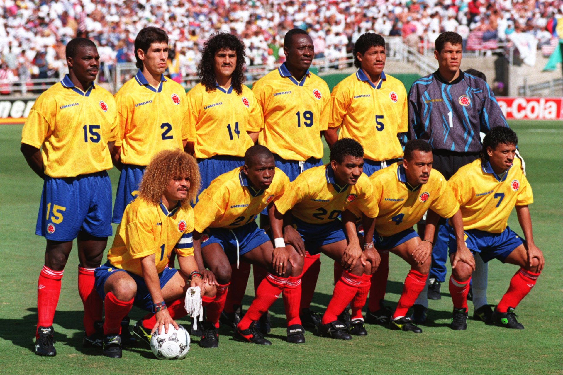 La 'maledizione' della nazionale colombiana dei Mondiali del 1994