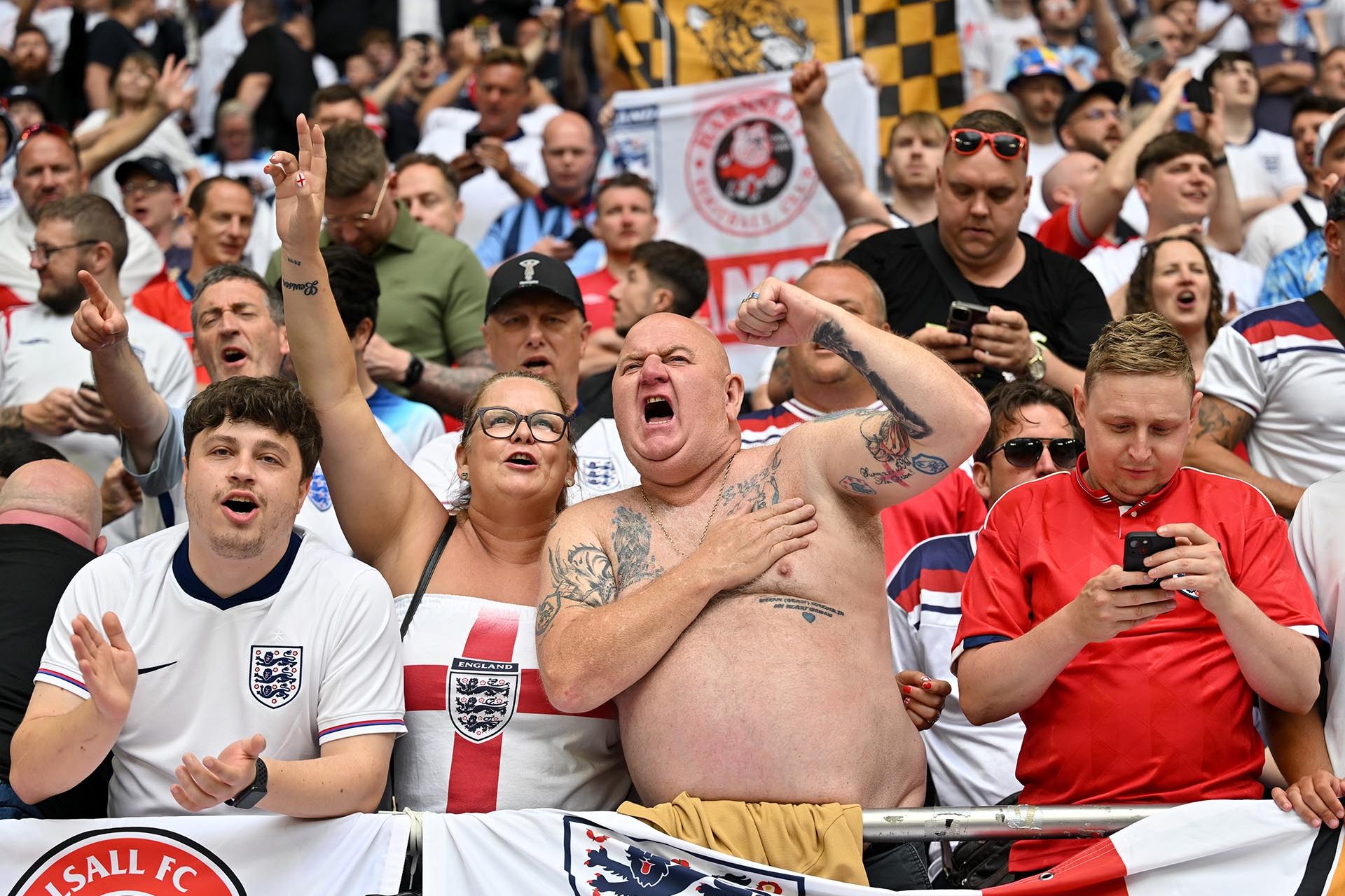 Los ingleses y su pasión por el fútbol