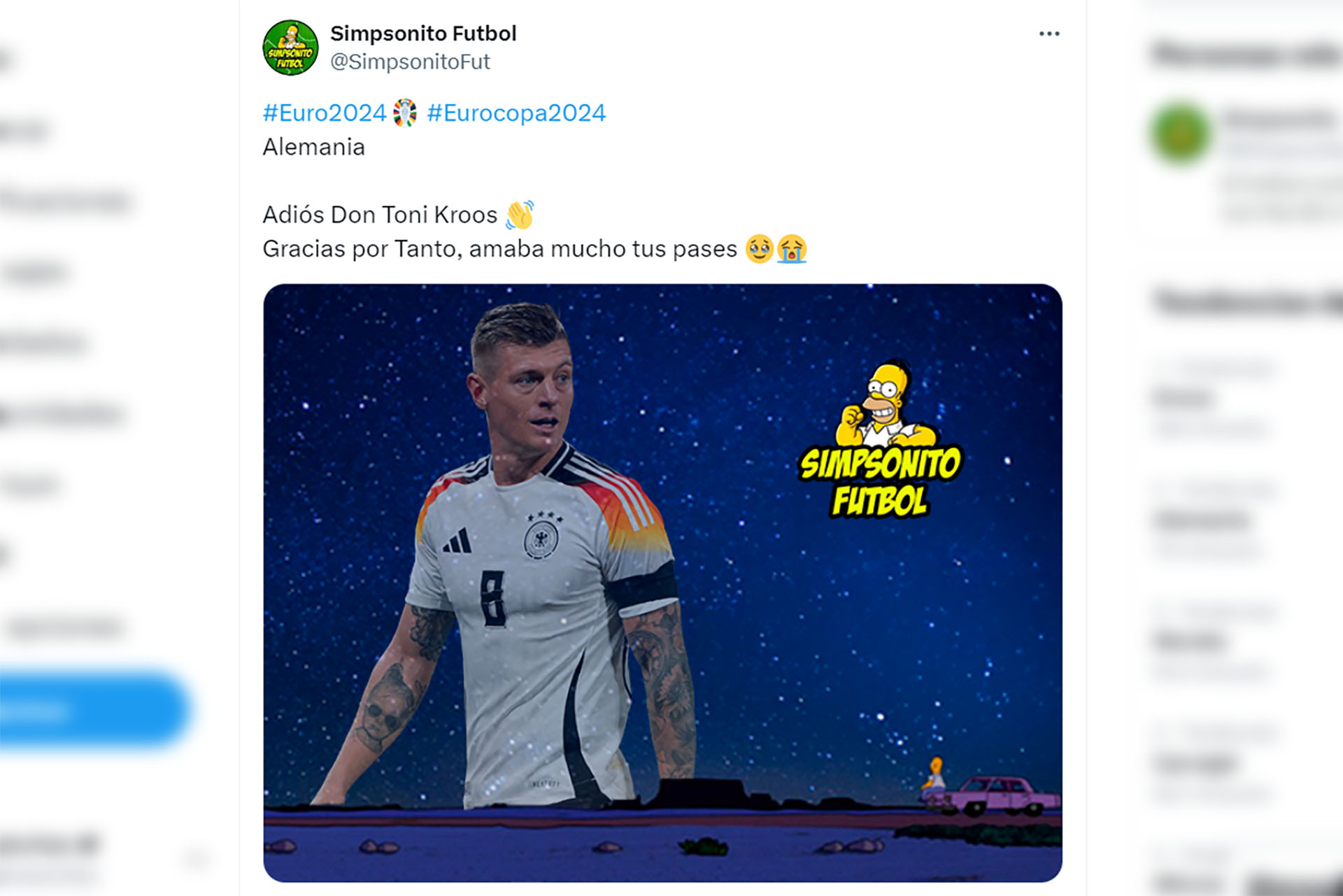 Un amaro addio per Toni Kroos