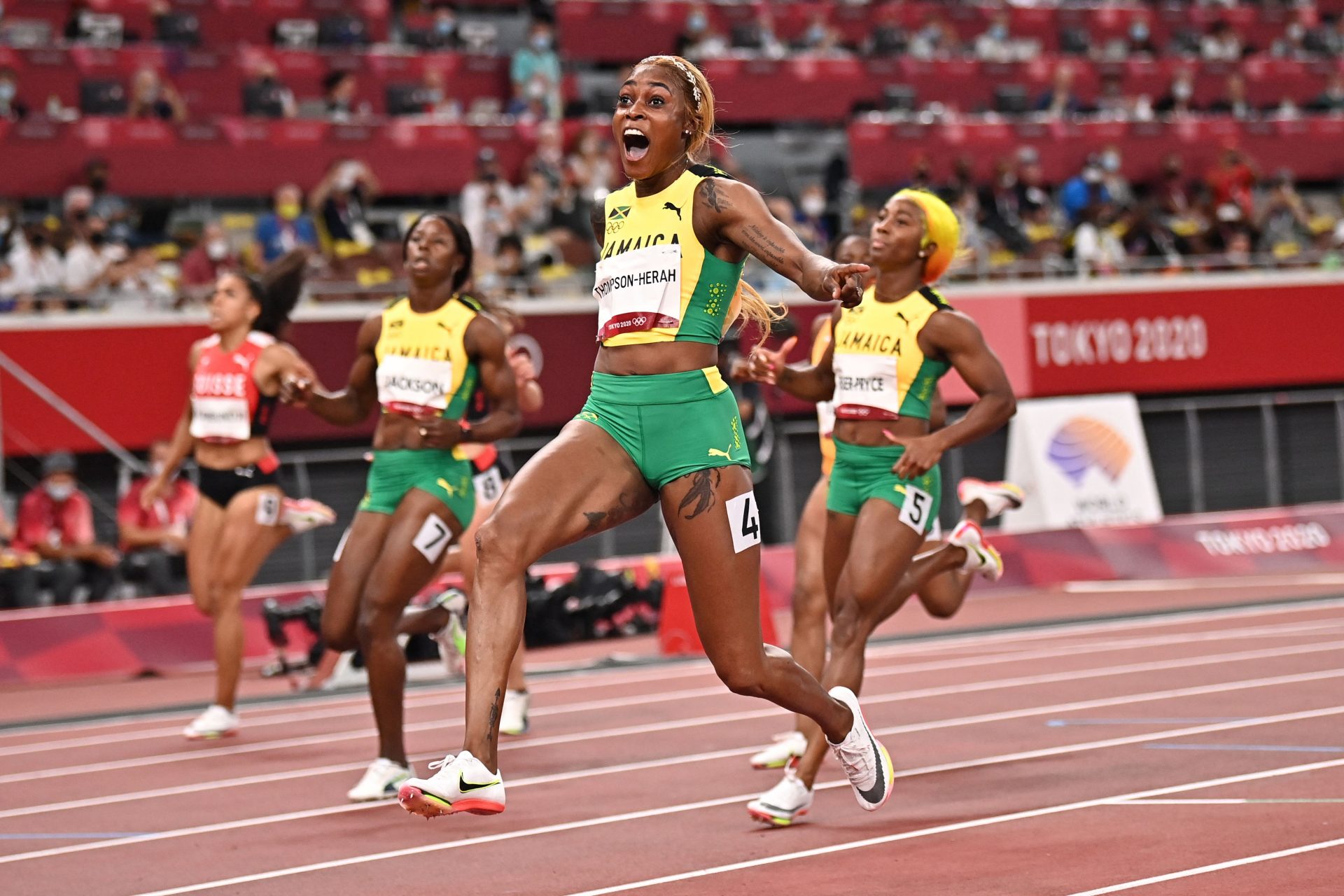 The 10 fastest women in 100m history