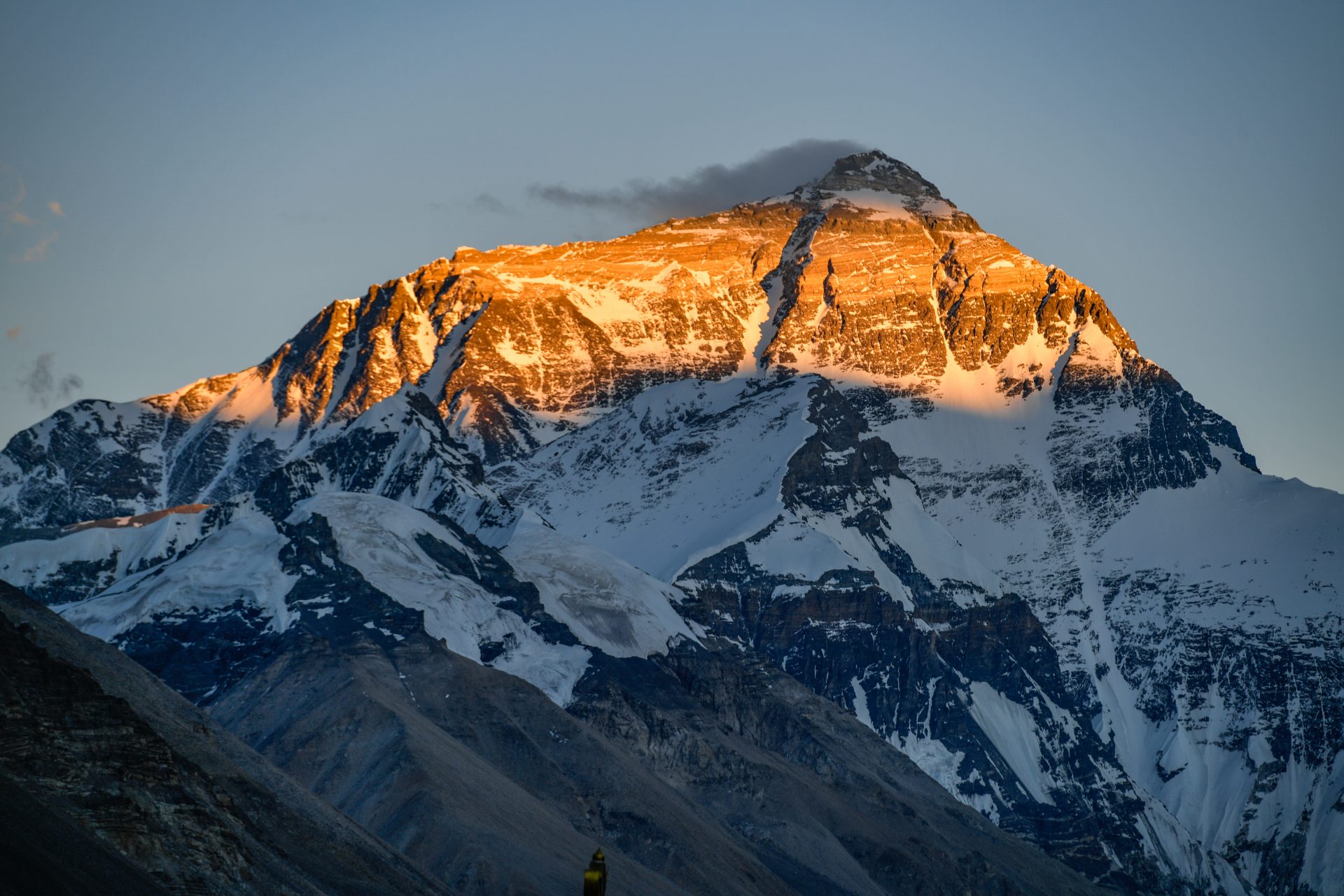 Mount Everest is being suffocated by a disgusting substance